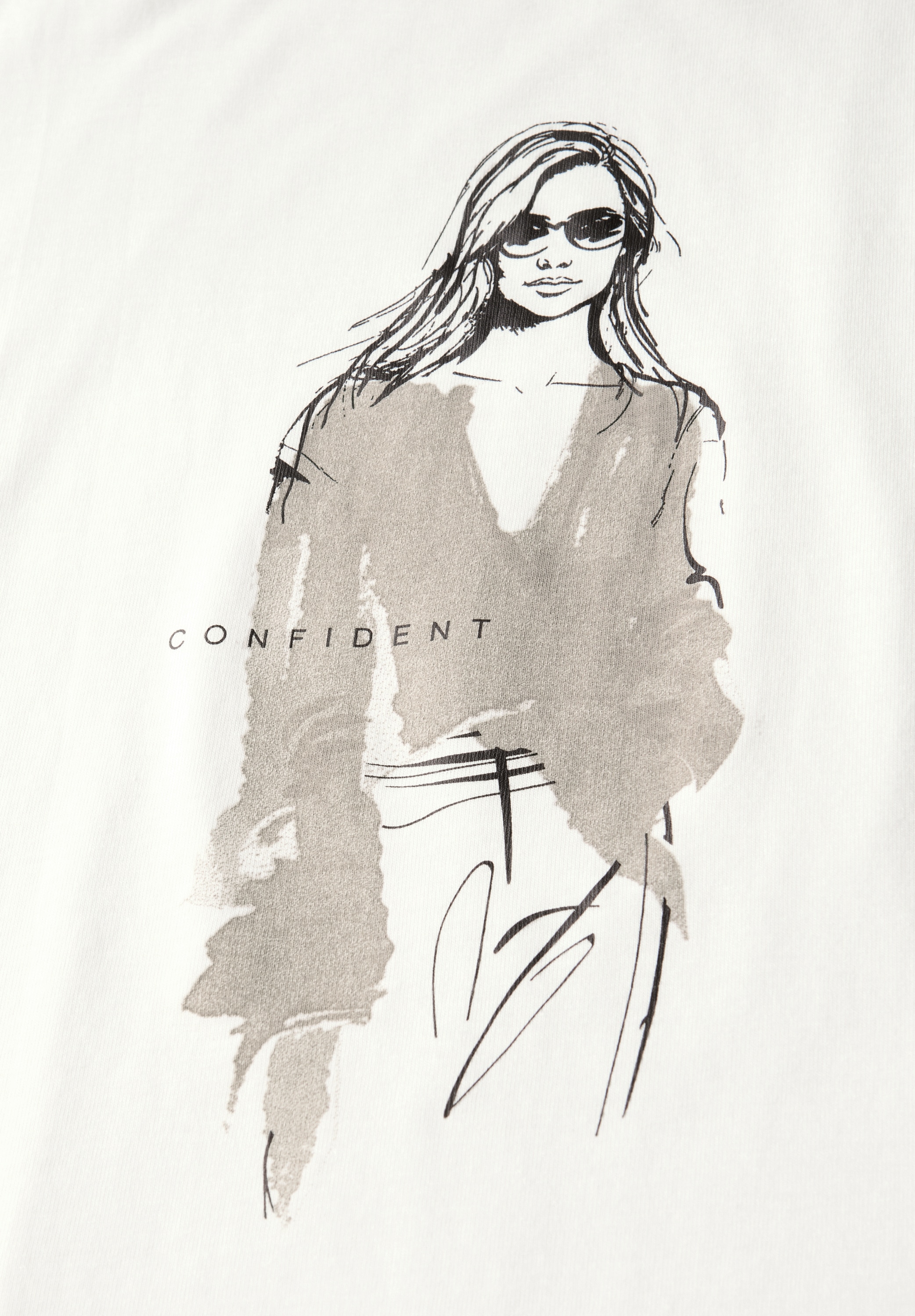STREET ONE T-Shirt, mit Rundhalsausschnitt