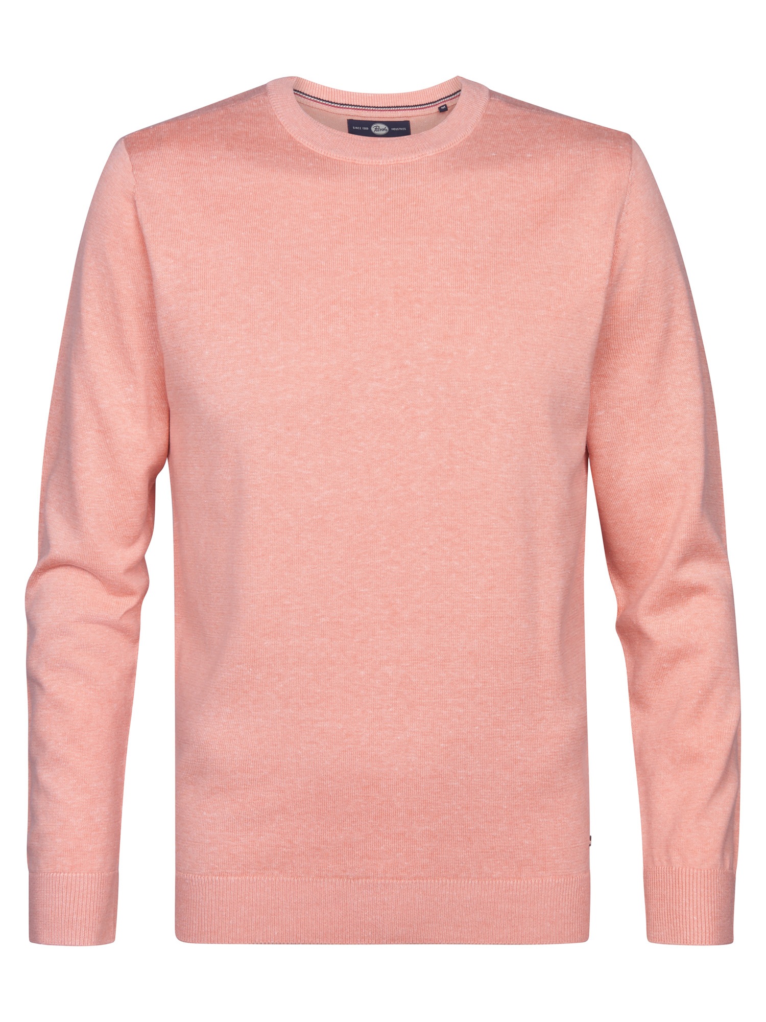 Petrol Industries Rundhalspullover Materialmix mit Baumwollanteil günstig online kaufen