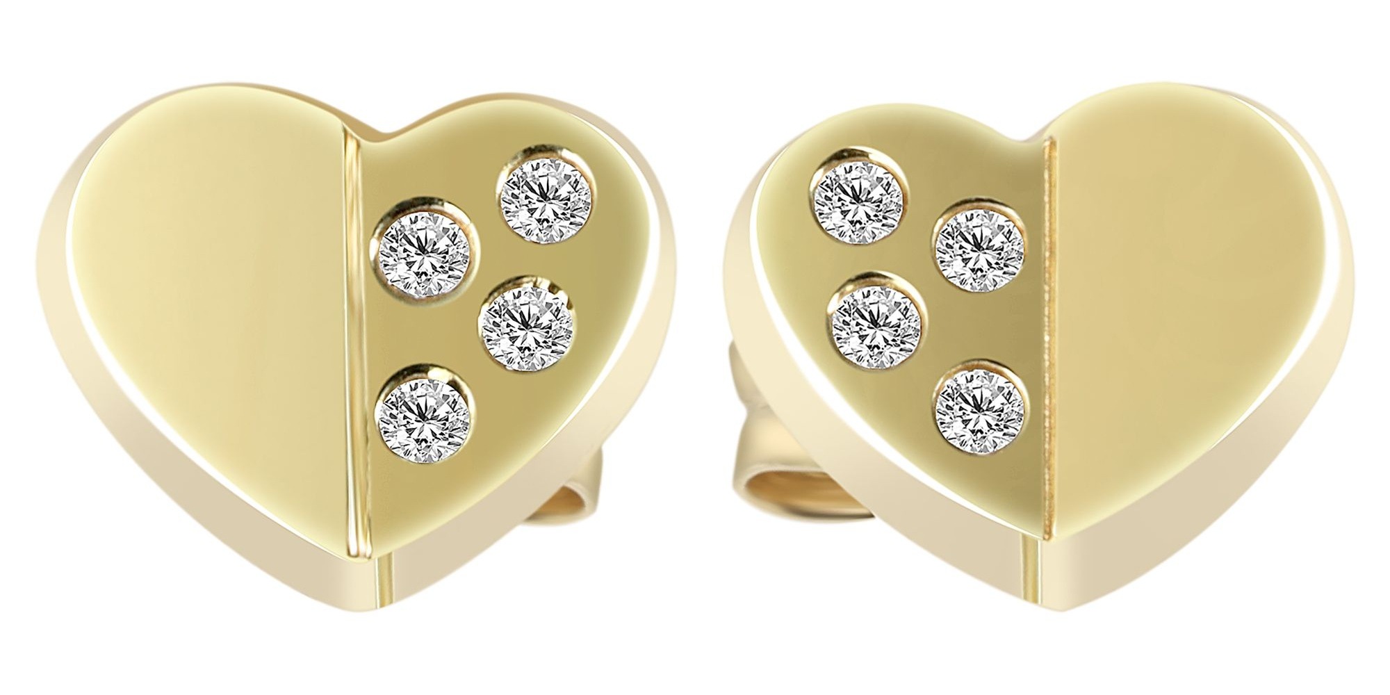 Adelia´s Paar Ohrhänger "Damen Ohrringe – Ohrstecker aus 333 Gold mit Zirko günstig online kaufen