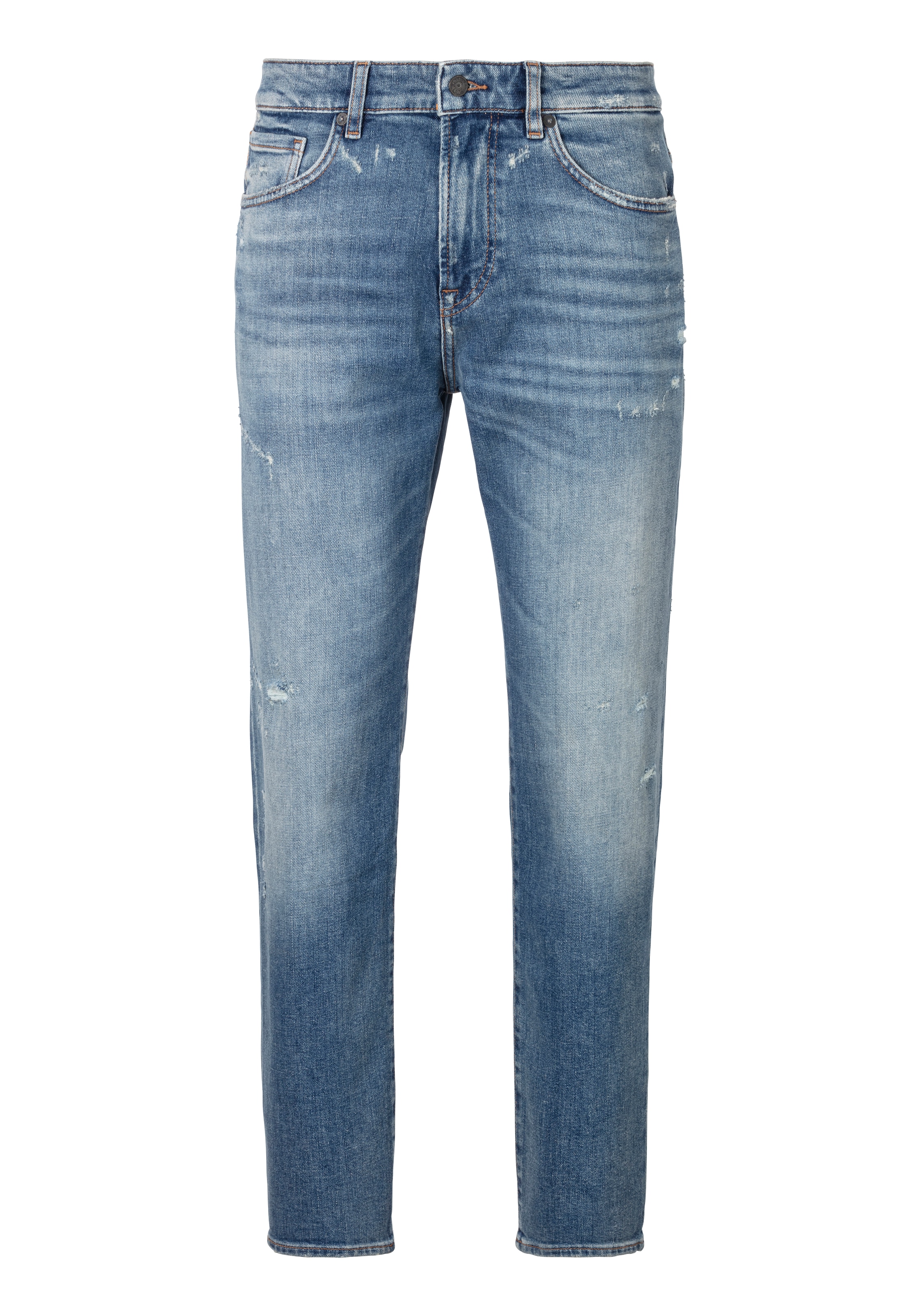 BOSS ORANGE Straight-Jeans "Re Maine", mit BOSS Leder-Badge günstig online kaufen