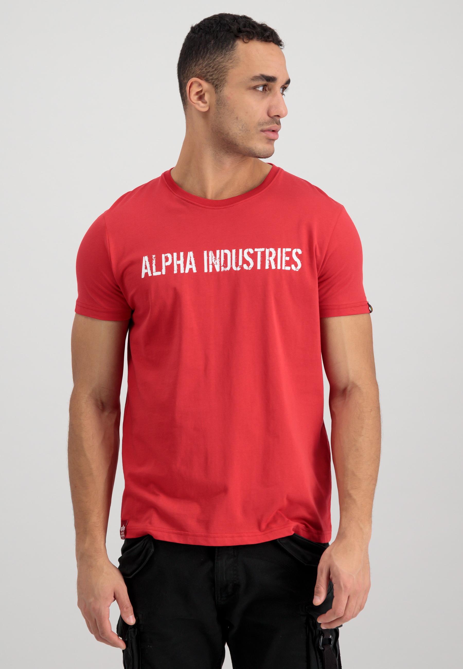 Black Friday Alpha Industries T-Shirt »Alpha Industries Men - T-Shirts RBF  Moto T« | BAUR