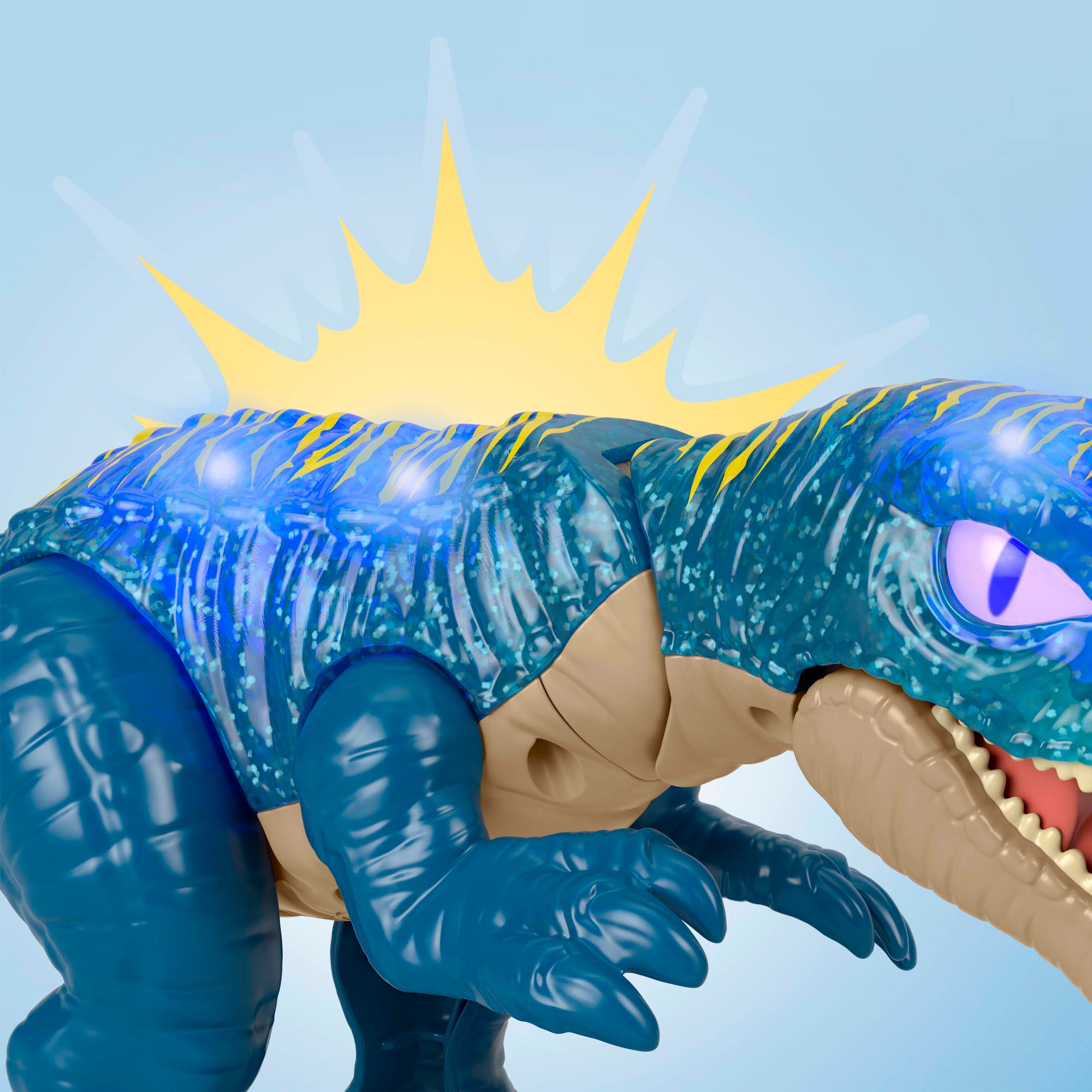 Mattel® Actionfigur »Imaginext Jurassic World Knurrender Leucht-Baryonyx« mit Geräuschen