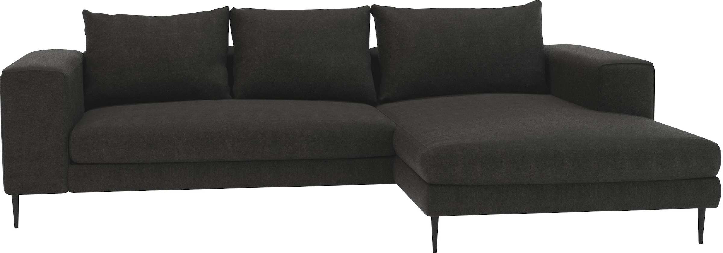 Home affaire Ecksofa "Aurora, L-Form, mit extra breiter Recamiere, 324 x 17 günstig online kaufen