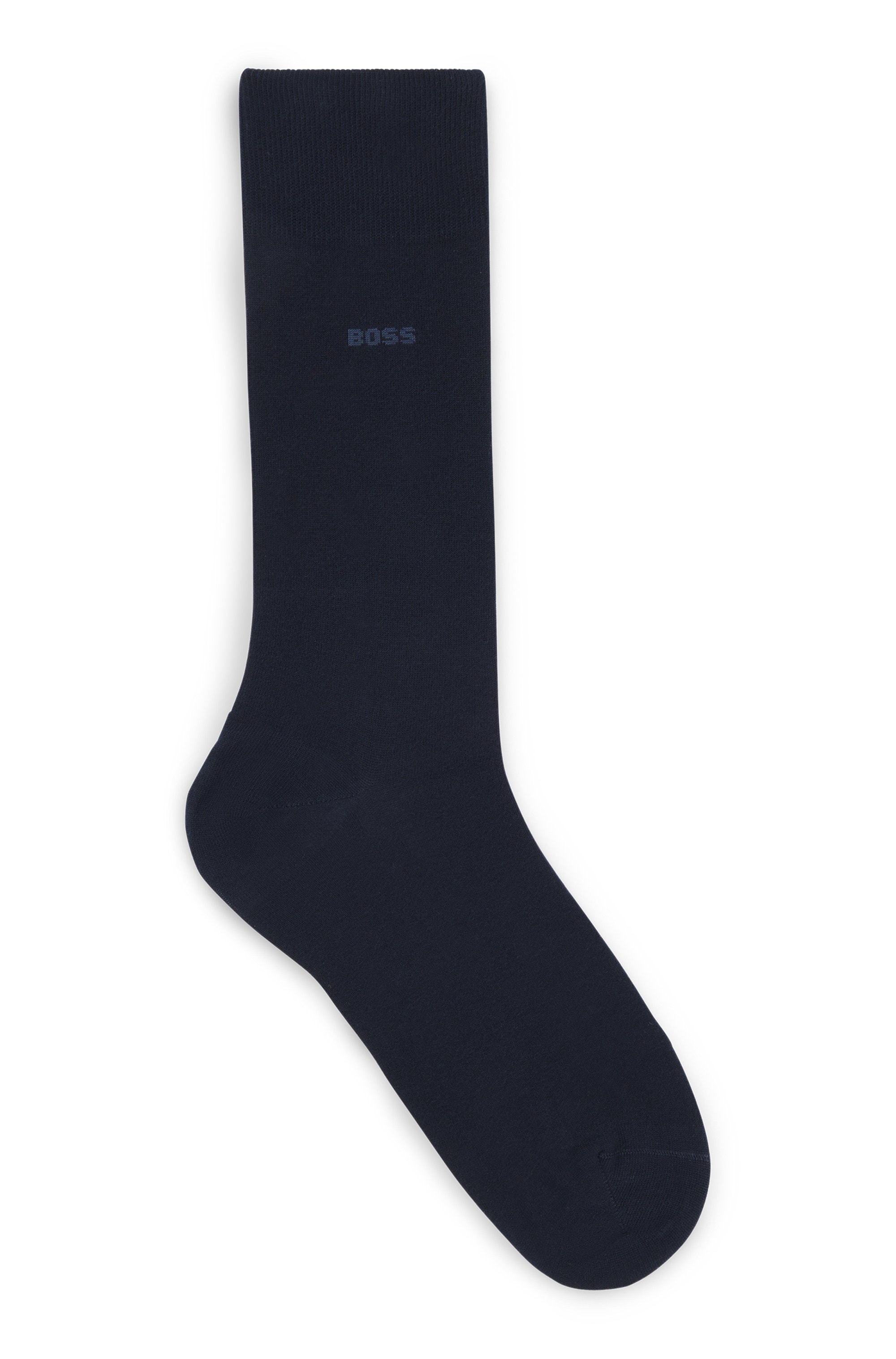 BOSS Basicsocken »Marc RS Uni«, mit eingesticktem Logoschriftzug