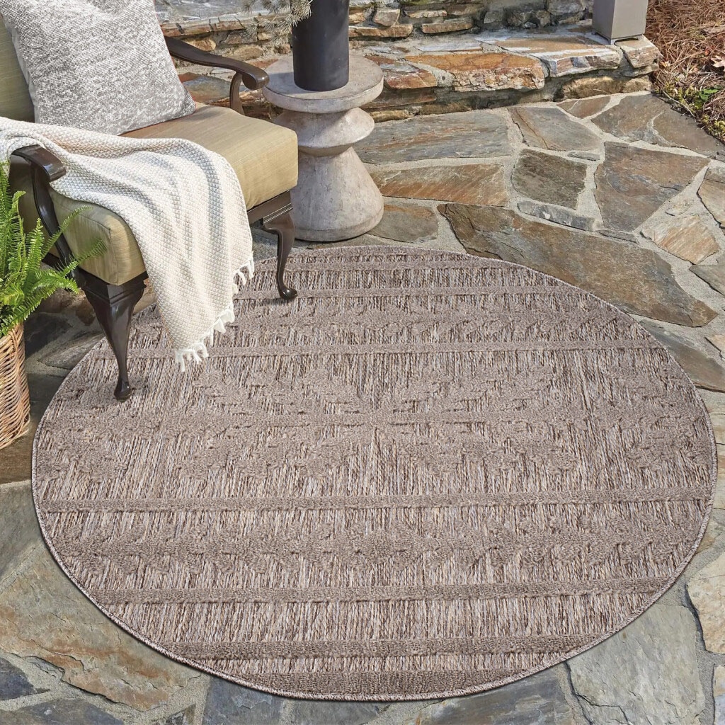 Carpet City Teppich "In-& Outdoorteppich Santorini 411, 3D-Effekt, Boho-Opt günstig online kaufen