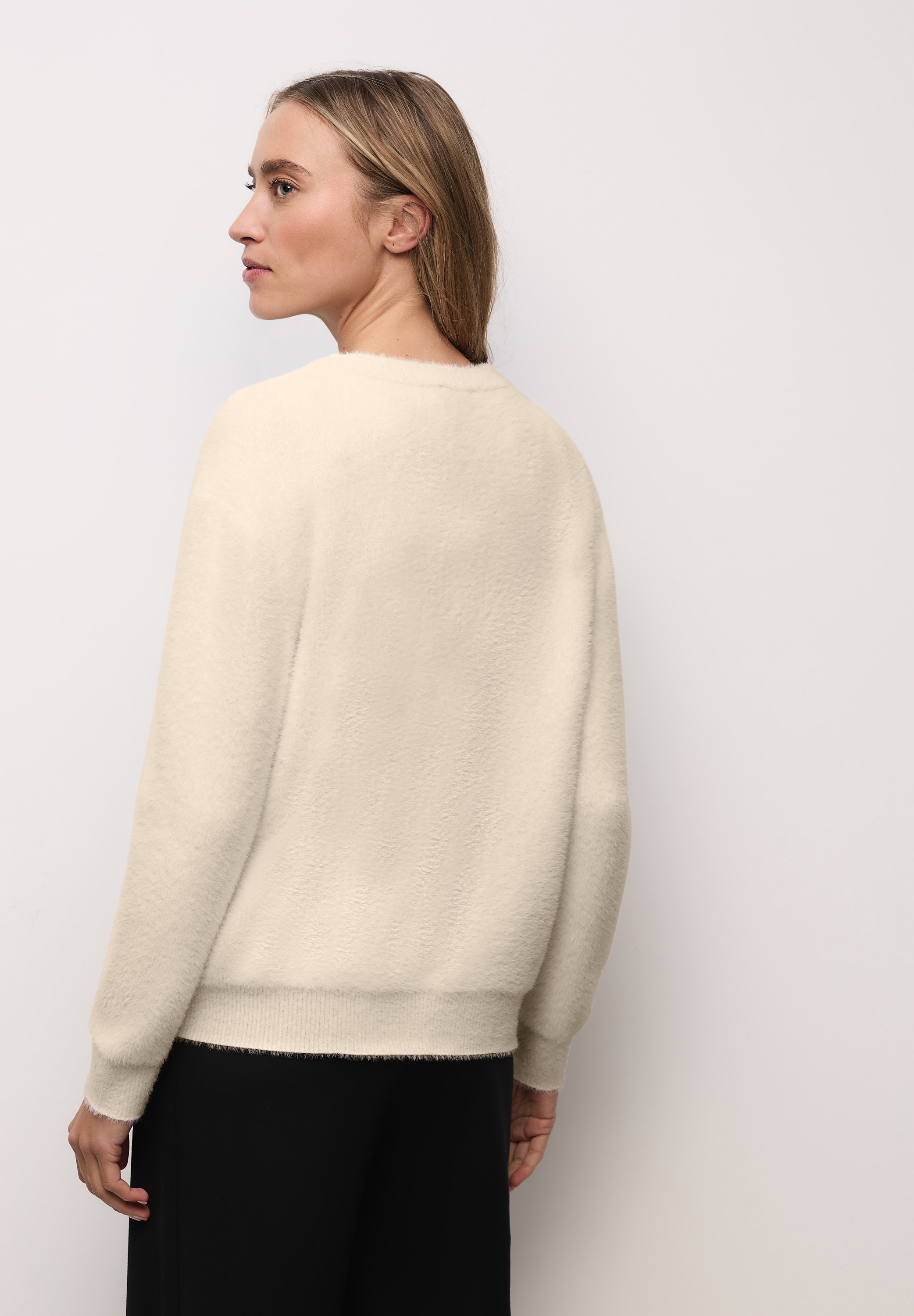 STREET ONE Strickjacke mit Federgarn Qualität günstig online kaufen