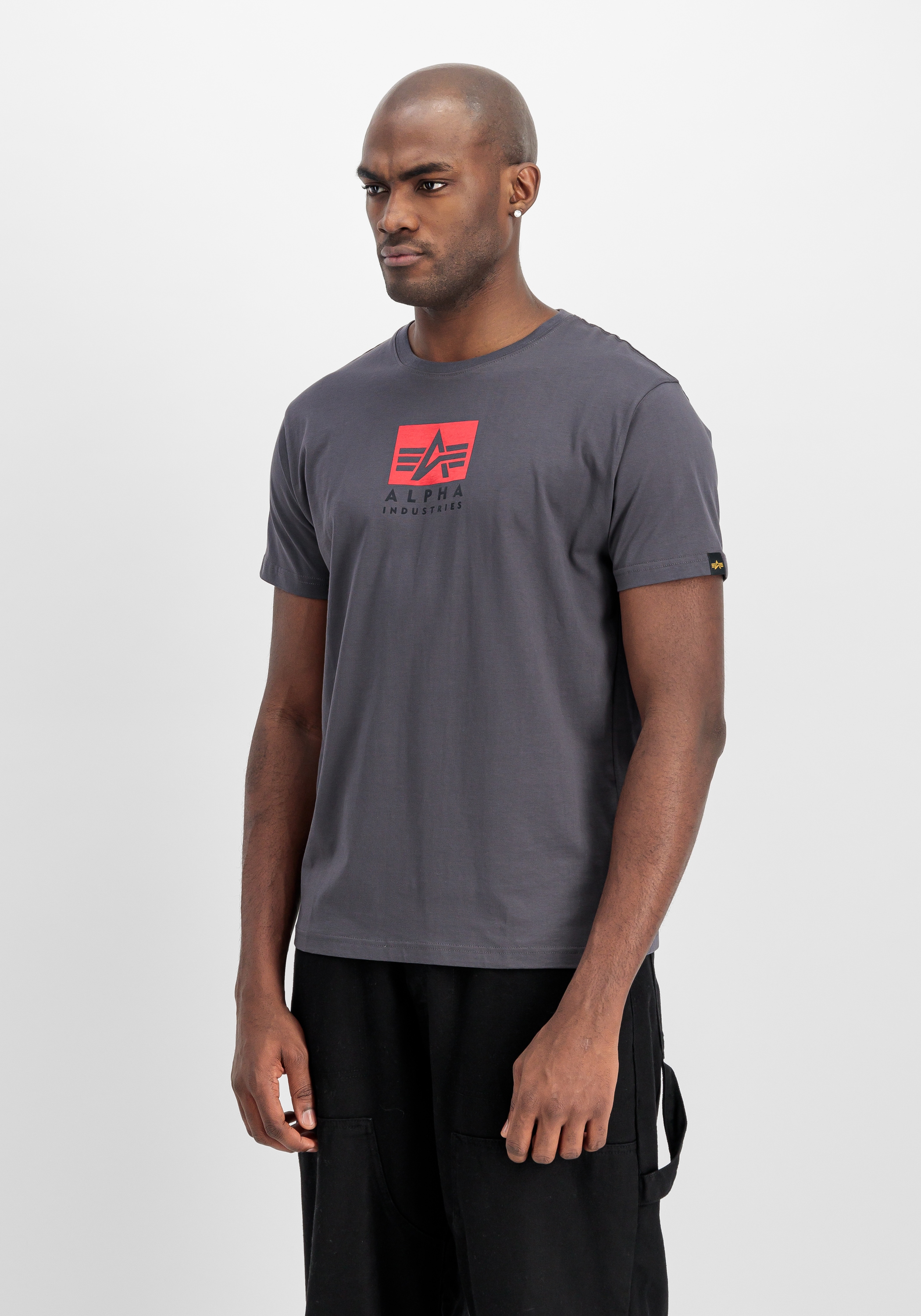 Alpha Industries T-Shirt "Satin Logo T-Shirt" günstig online kaufen