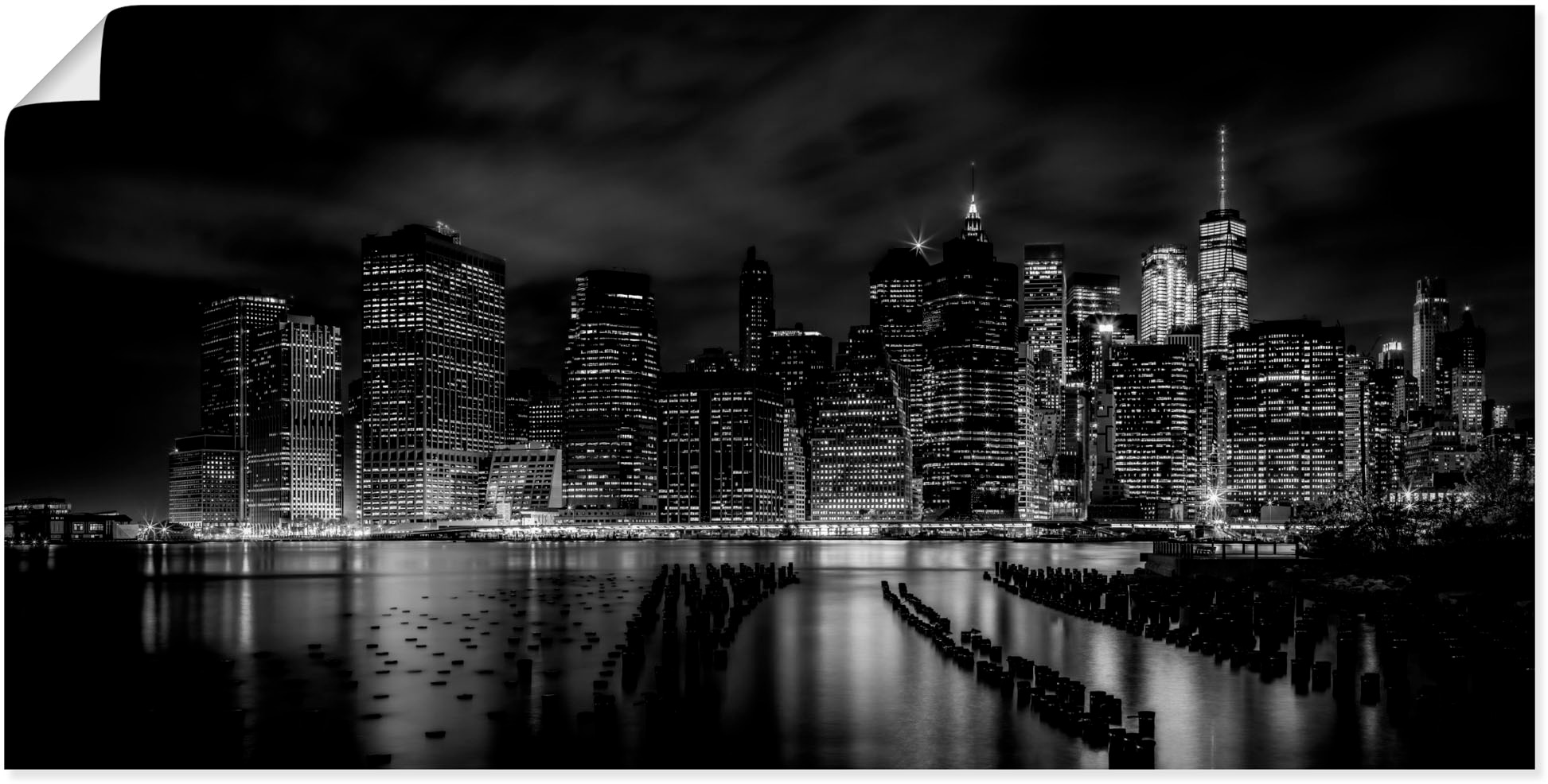 Artland Wandbild »New York City I«, Amerika, (1 St.), als Alubild,  Leinwandbild, Wandaufkleber oder Poster in versch. Größen bestellen | BAUR