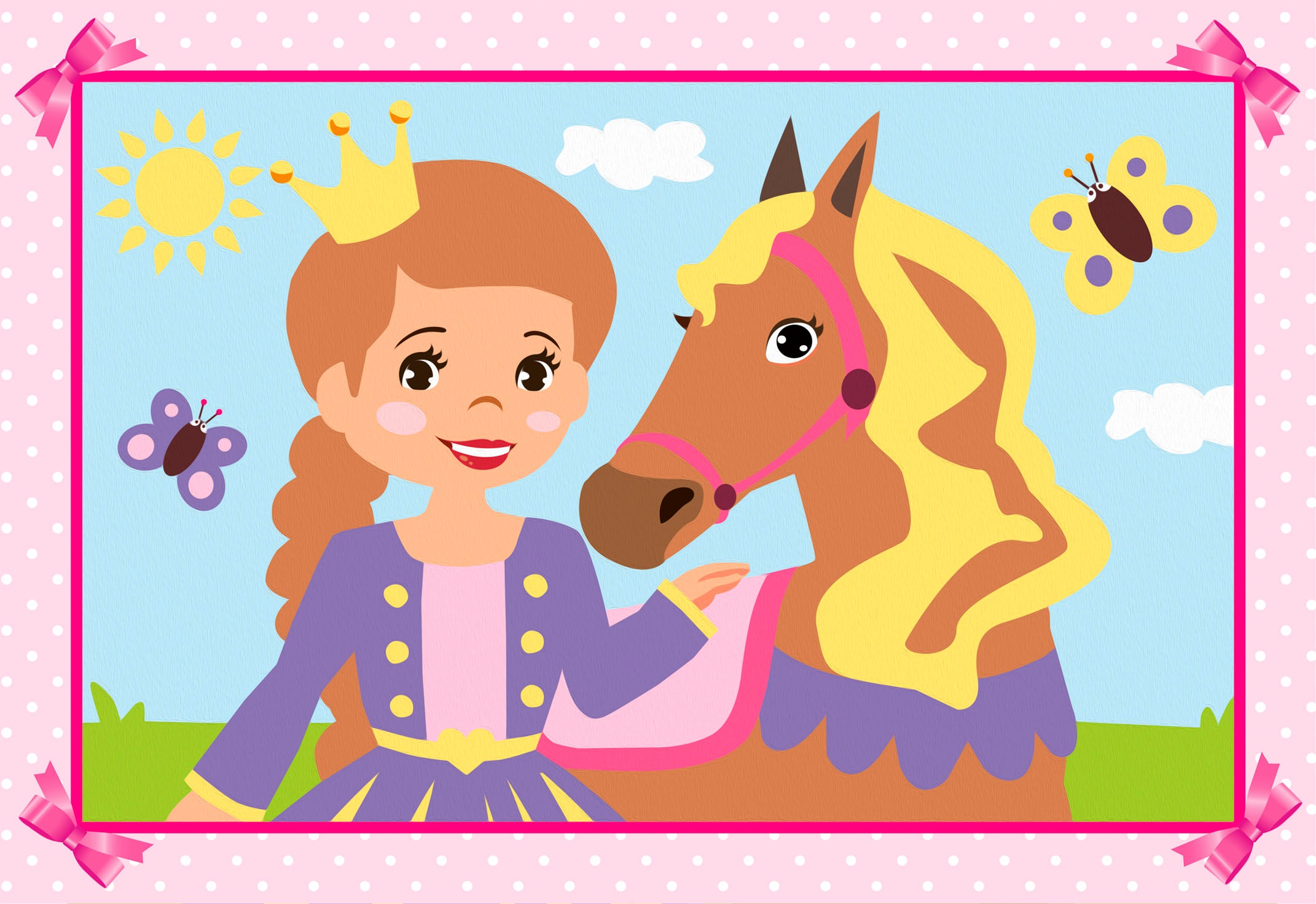 Ravensburger Malen nach Zahlen »CreArt, Kleine Prinzessin«, Made in Europe
