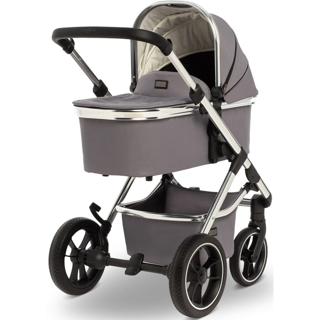 Moon Kombi-Kinderwagen »Scala, stone«, 15 kg, ; Kinderwagen