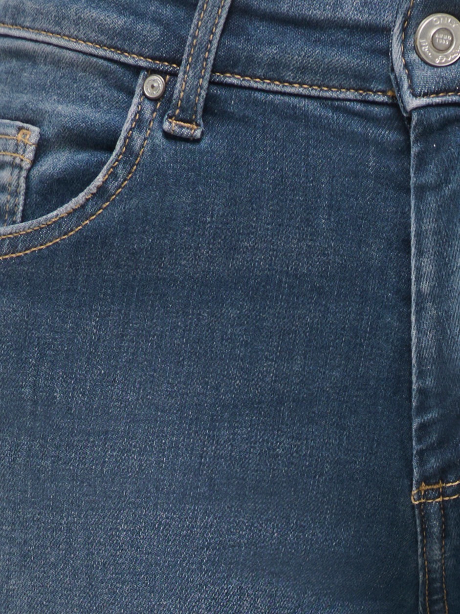 ONLY Skinny-fit-Jeans »ONLBLUSH MID WAIST SK ANK RW DNM« Baumwollmischung
