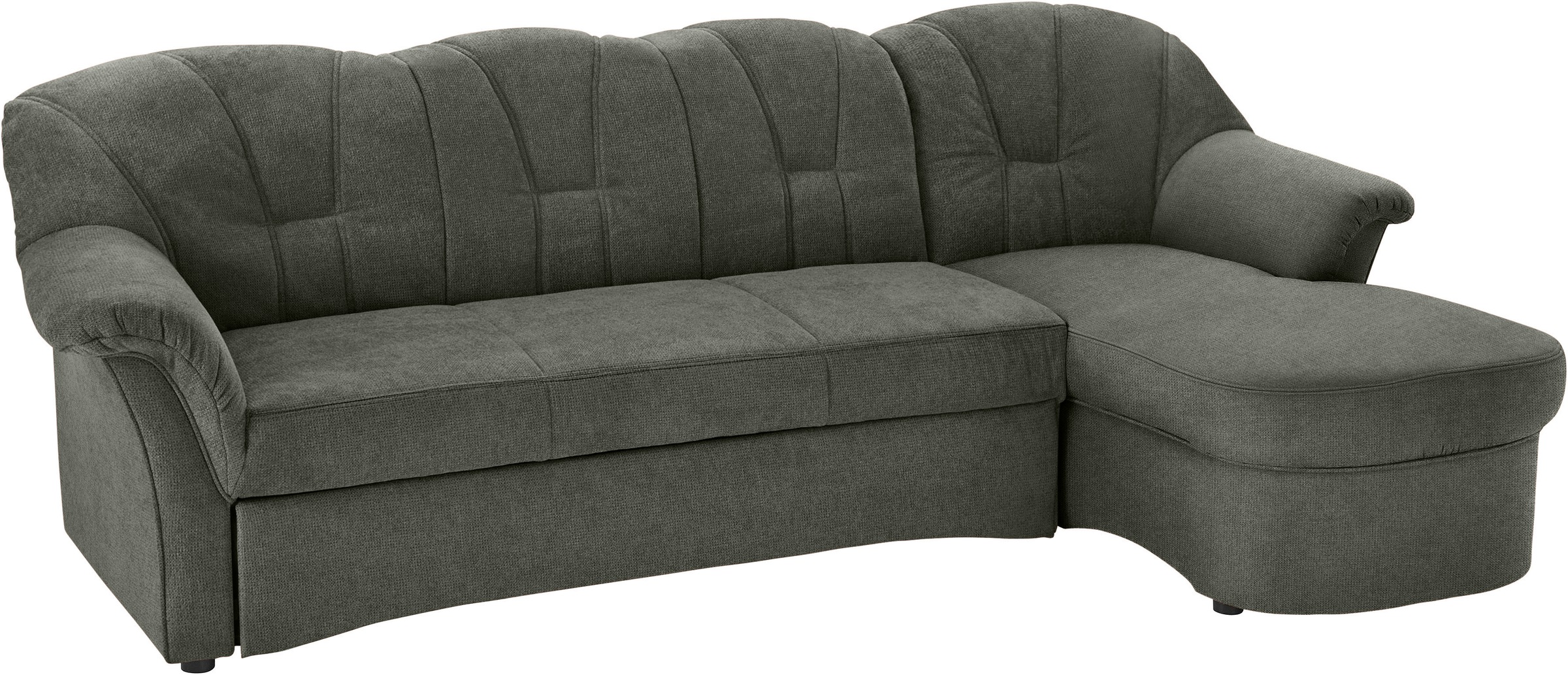 DOMO collection Ecksofa Papenburg L-Form, in großer Farbvielfalt, wahlweise mit Bettfunktion