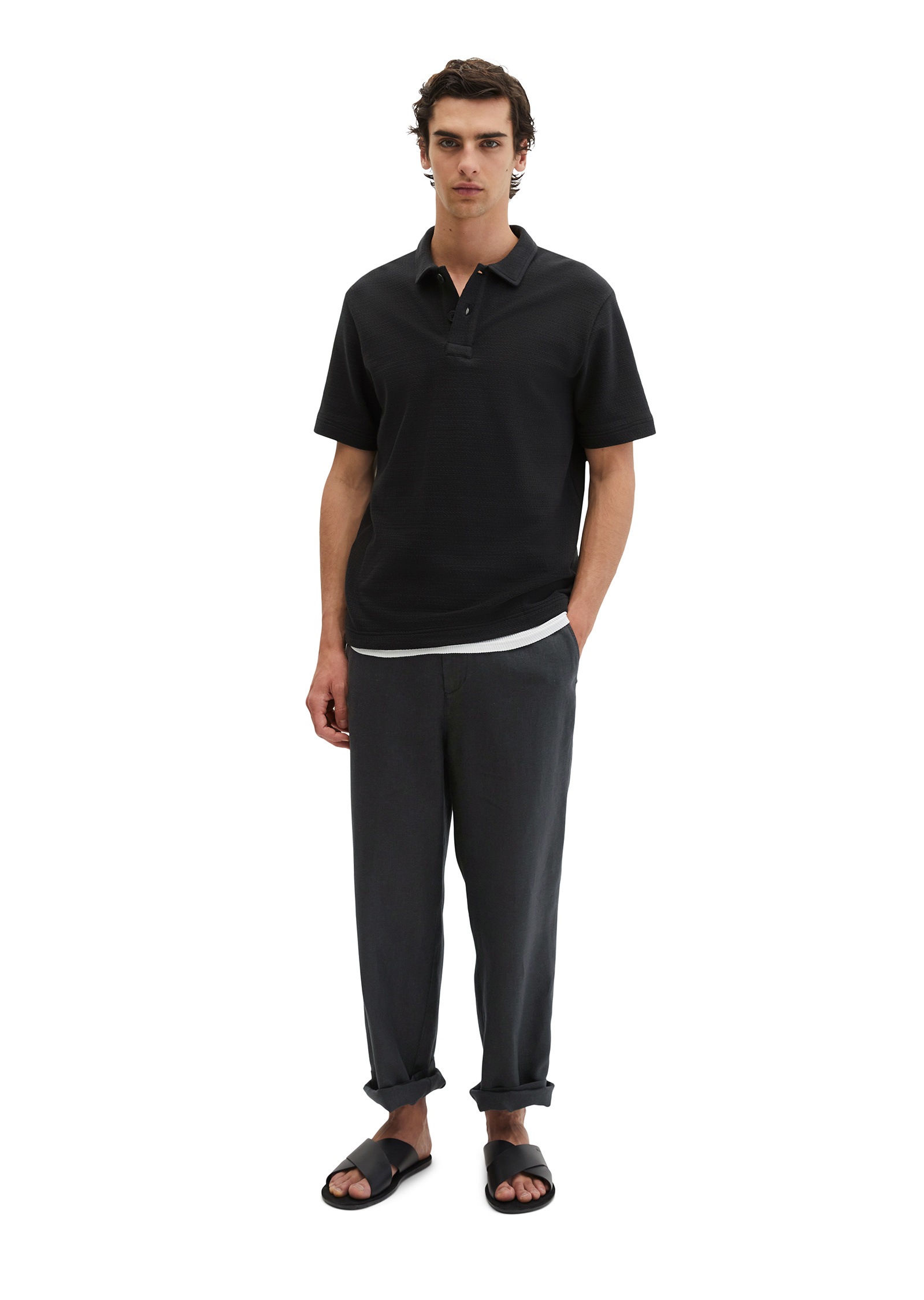Marc O'Polo Poloshirt »mit feiner Struktur«