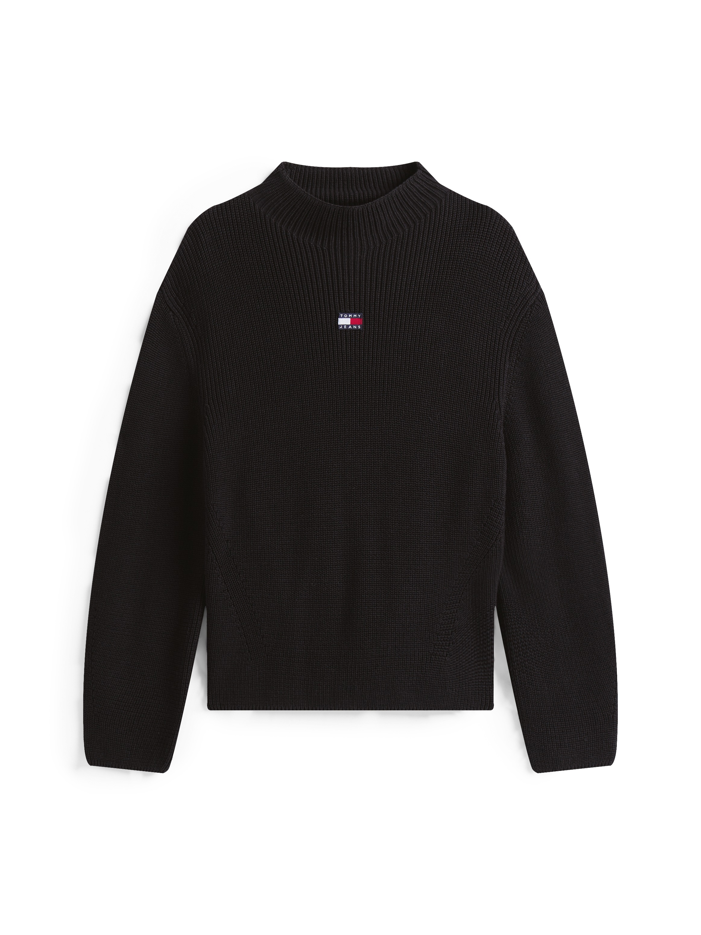 Thumbnail - Tommy Jeans Stehkragenpullover "TJW MOCKNECK BADGE SWEATER"