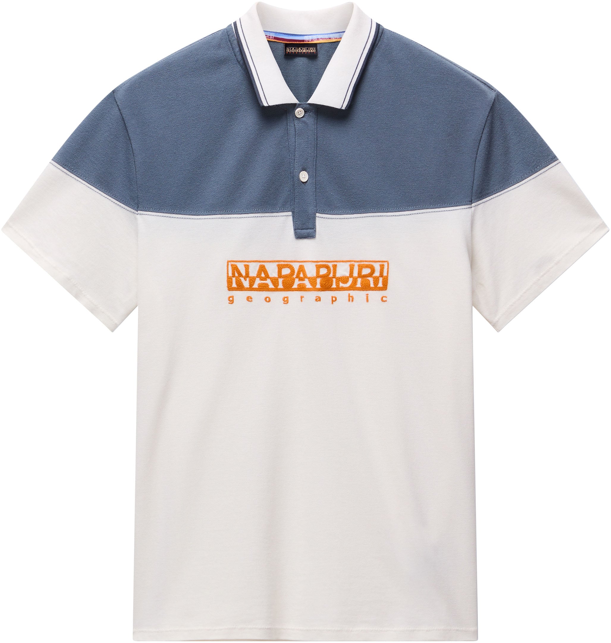 Napapijri Poloshirt "E-SATURNIA SS" Mit aufgesticktem Markenlogo auf der Br günstig online kaufen