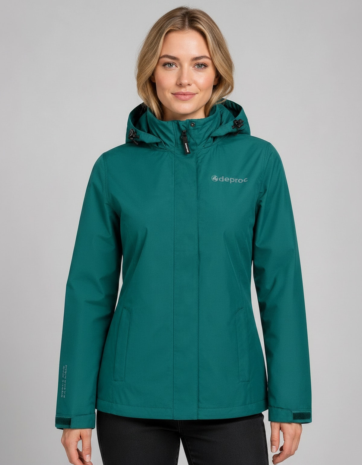 DEPROC Active Outdoorjacke "LAVAL II WOMEN" mit Kapuze auch in Großen Größen erhältlich