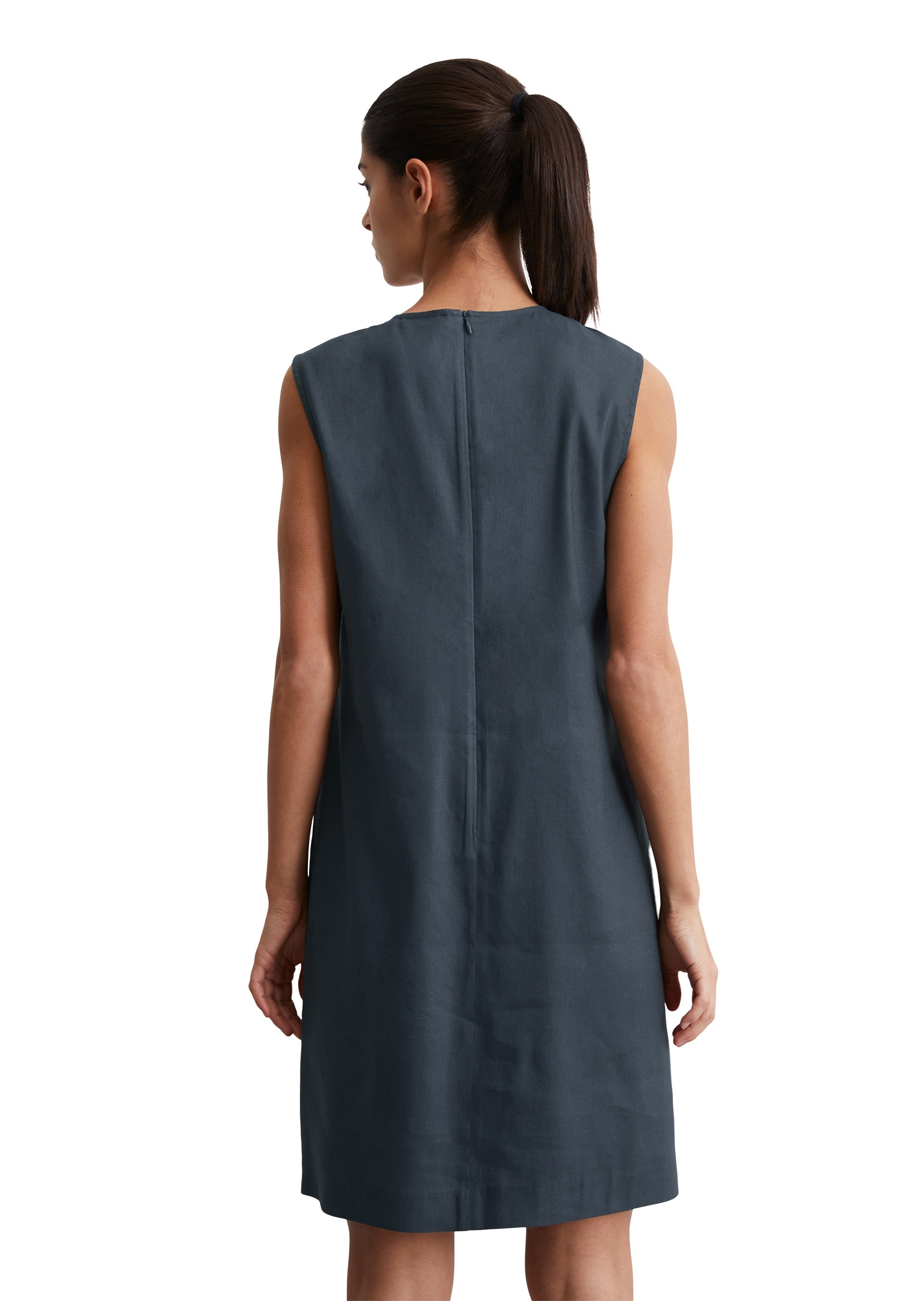 Marc O'Polo Midikleid »aus Leinen-Viskose-Stretch«