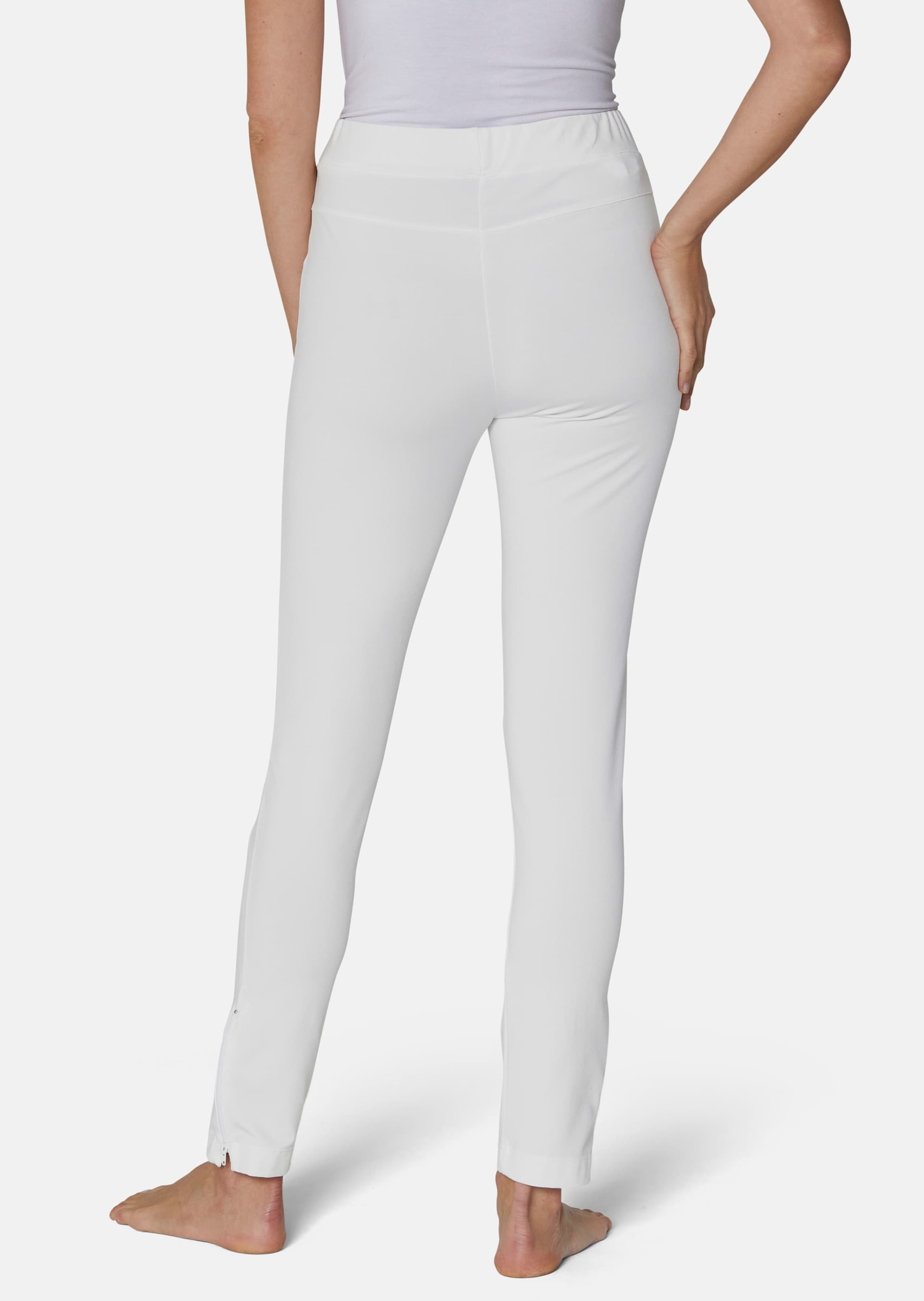 MADELEINE Leggings »Leggings Leggings mit Saumzippern«