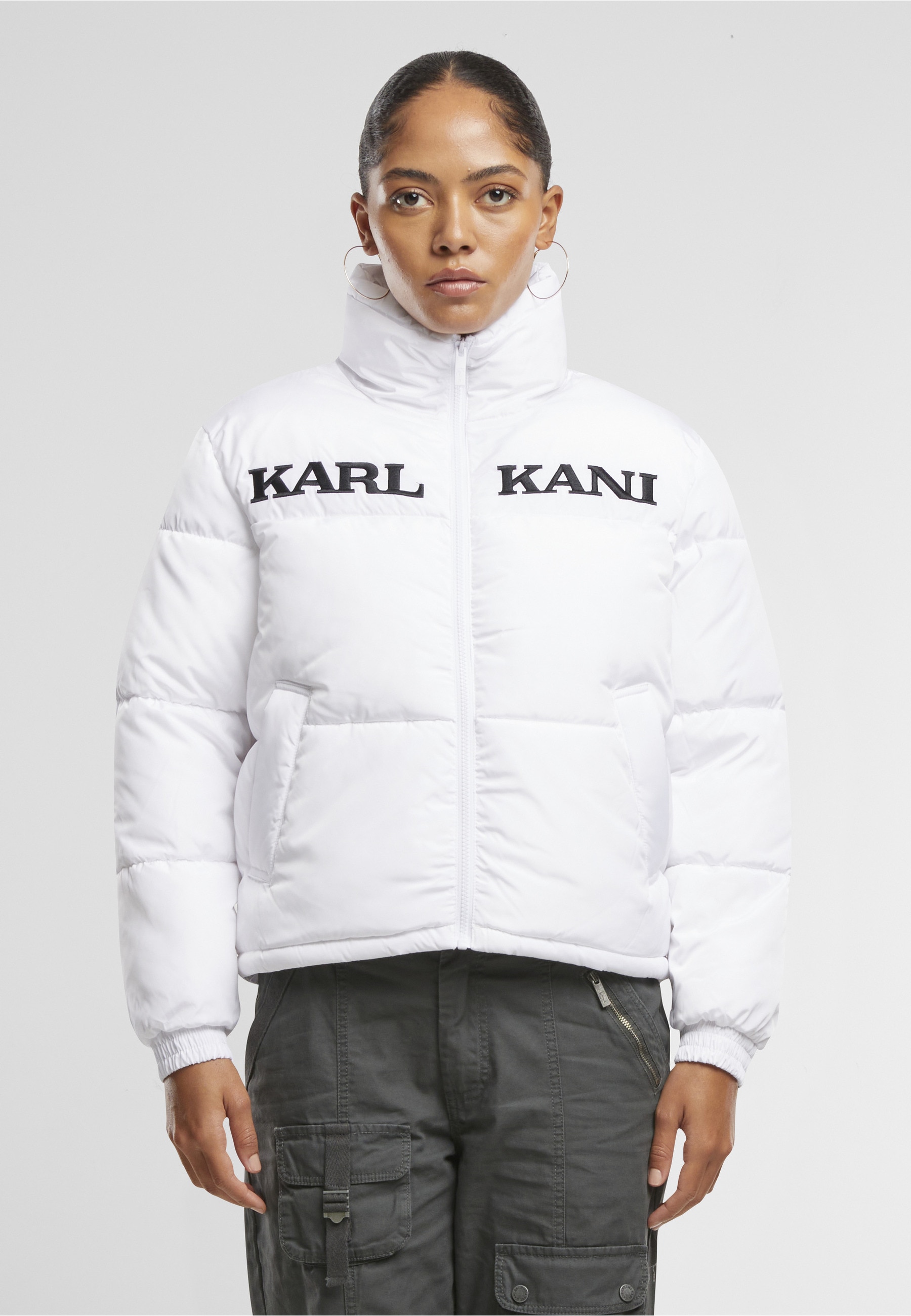 Karl Kani Winterjacke »Karl Kani Karl Kani Retro Essential Puffer Jacket« 1 Stk. tlg. ohne Kapuze
