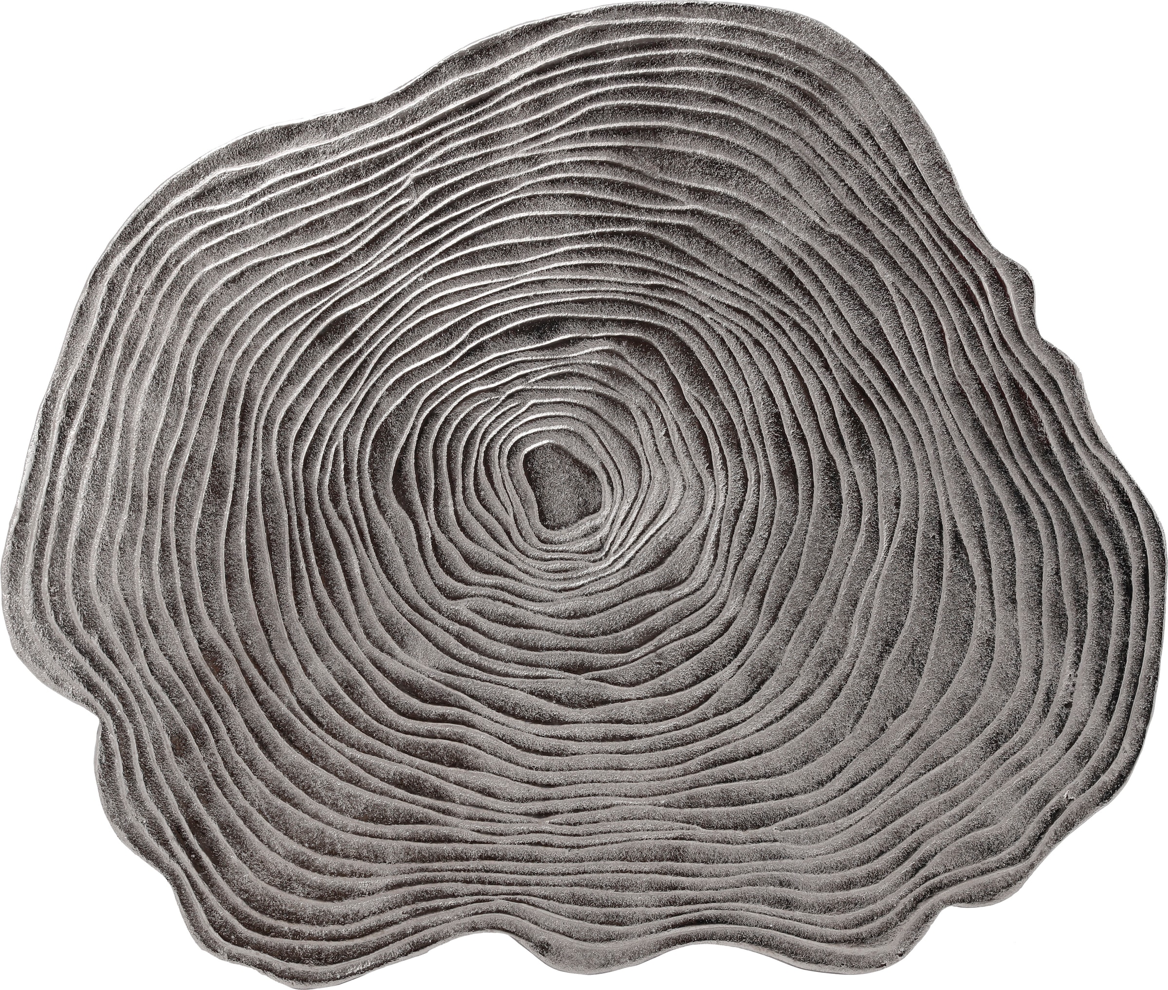 Kayoom Beistelltisch »Wood Art 225, detailverliebter Beistelltisch, edler Look«, (1 St.), Dekorativer Beistelltisch, Baumscheiben-Design, Retro-Look