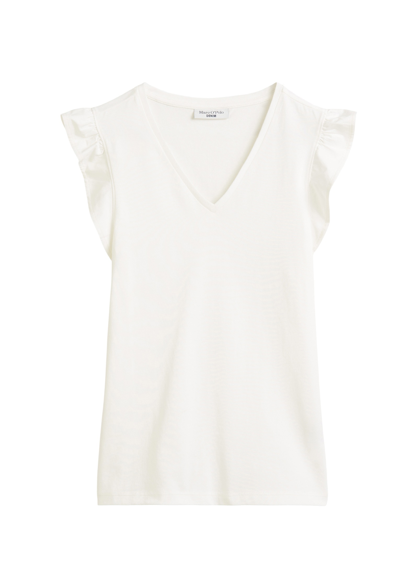 Marc O'Polo DENIM T-Shirt »aus Material-Mix«