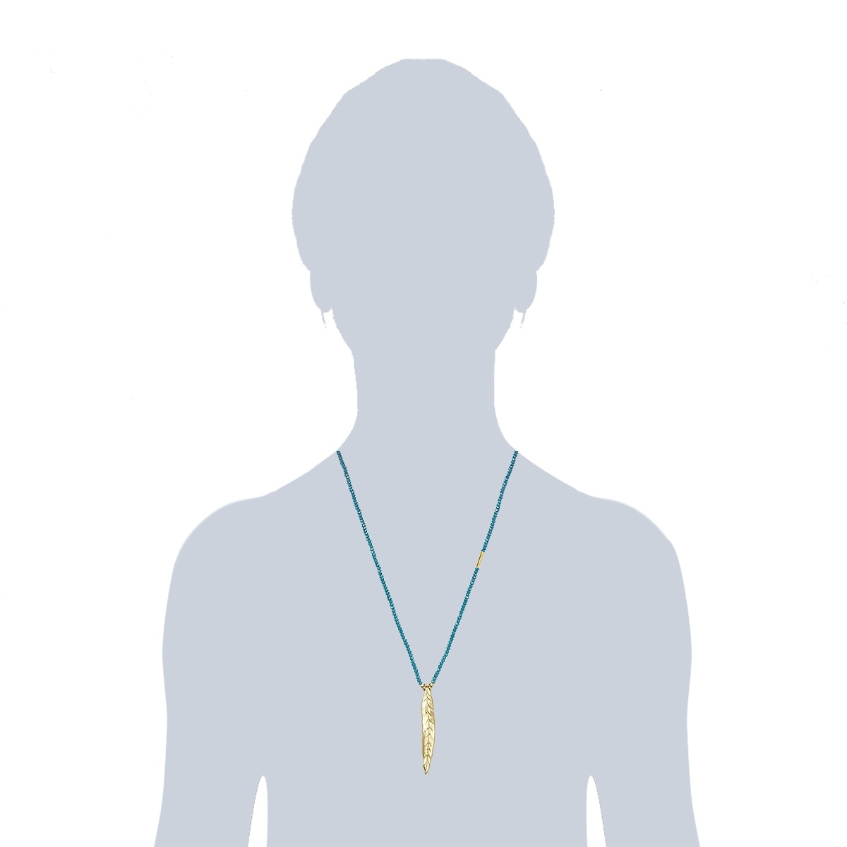 Lulu & Jane Kette ohne Anhänger »AV155« mit Crystal