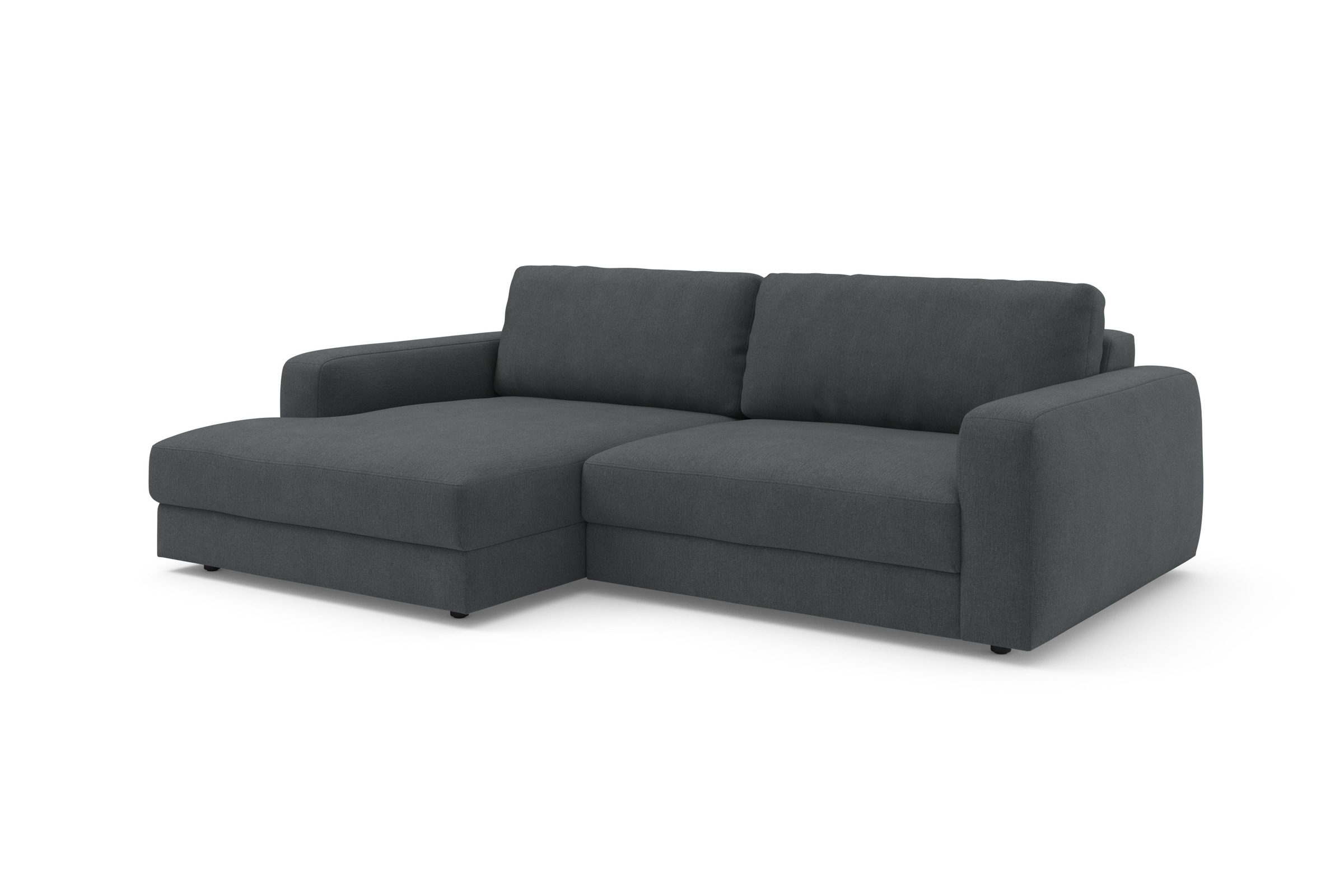 TRENDMANUFAKTUR Ecksofa »Bourbon, Designsofa mit tollem Sitzkomfort, L-Form,«, extra tiefe Sitzfläche, wahlweise mit Sitztiefenverstellung