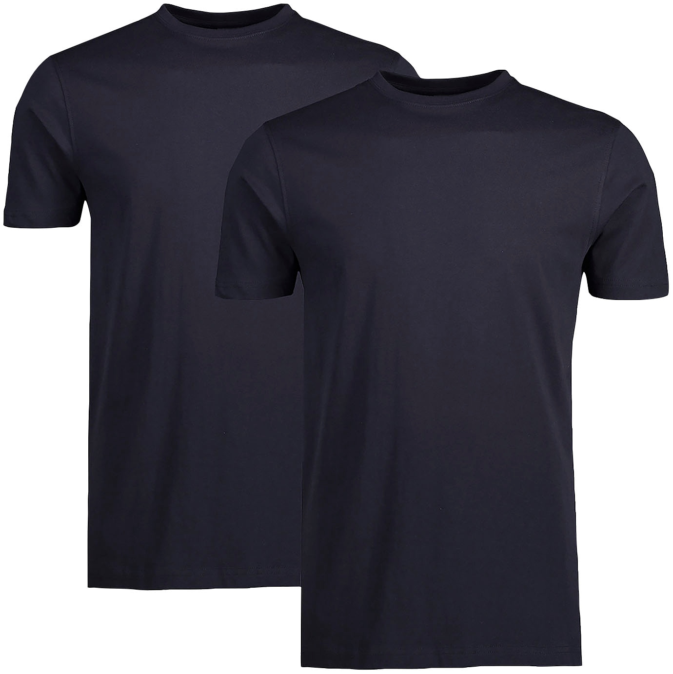 LERROS T-Shirt, (Packung, 2 tlg.), in klassischer Optik