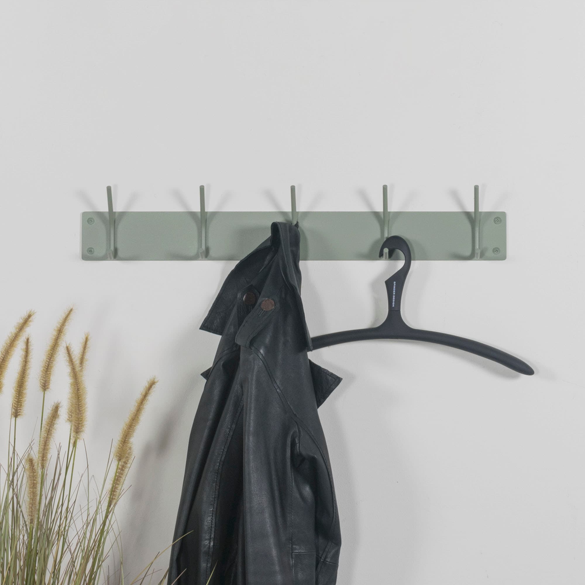 Spinder Design Garderobenhaken "FUSION 5" Wandgarderobe aus Stahl mit 5 Hak günstig online kaufen