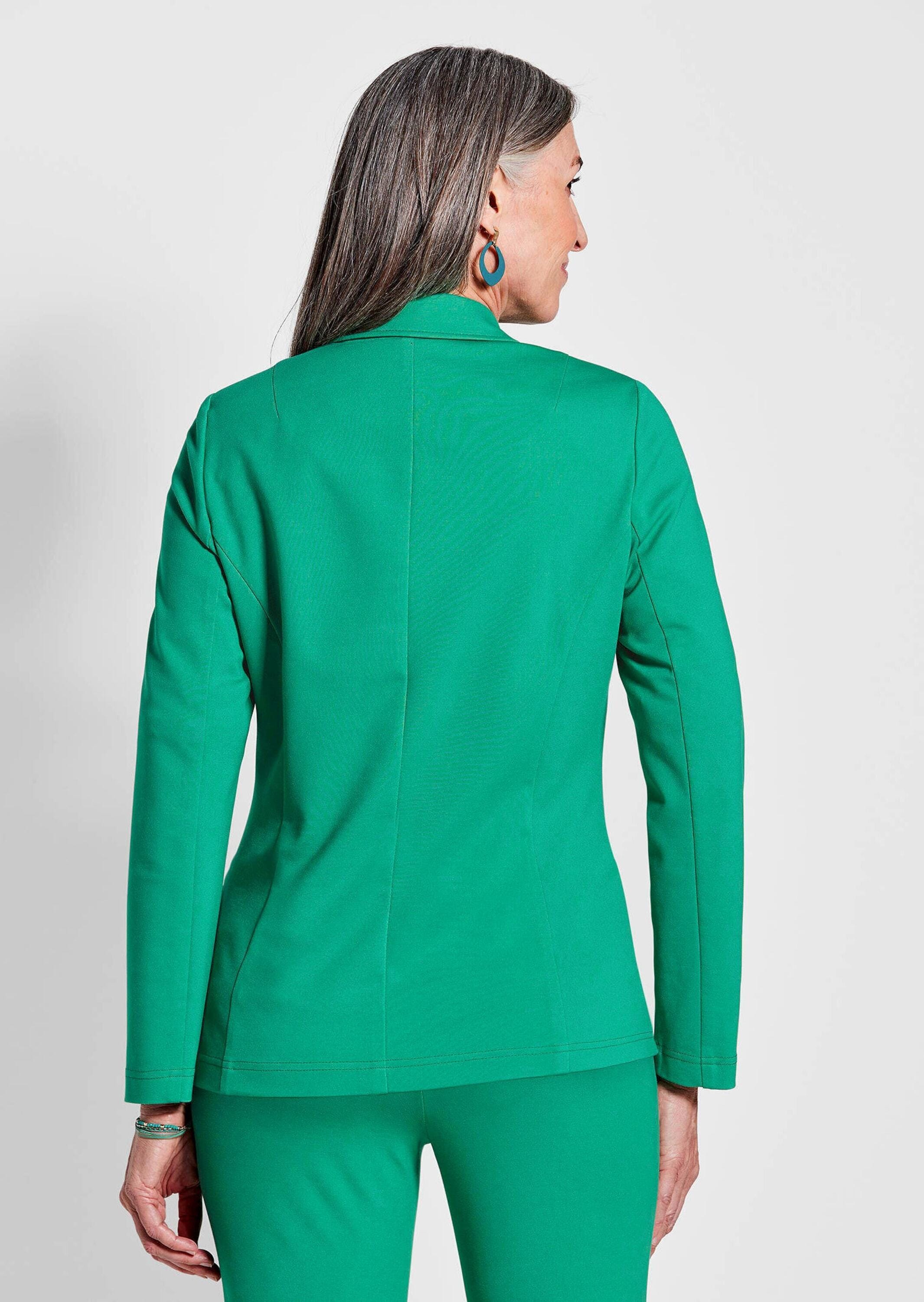 GOLDNER Kurzjacke »Damen elegante Jacke aus Stretchjersey«