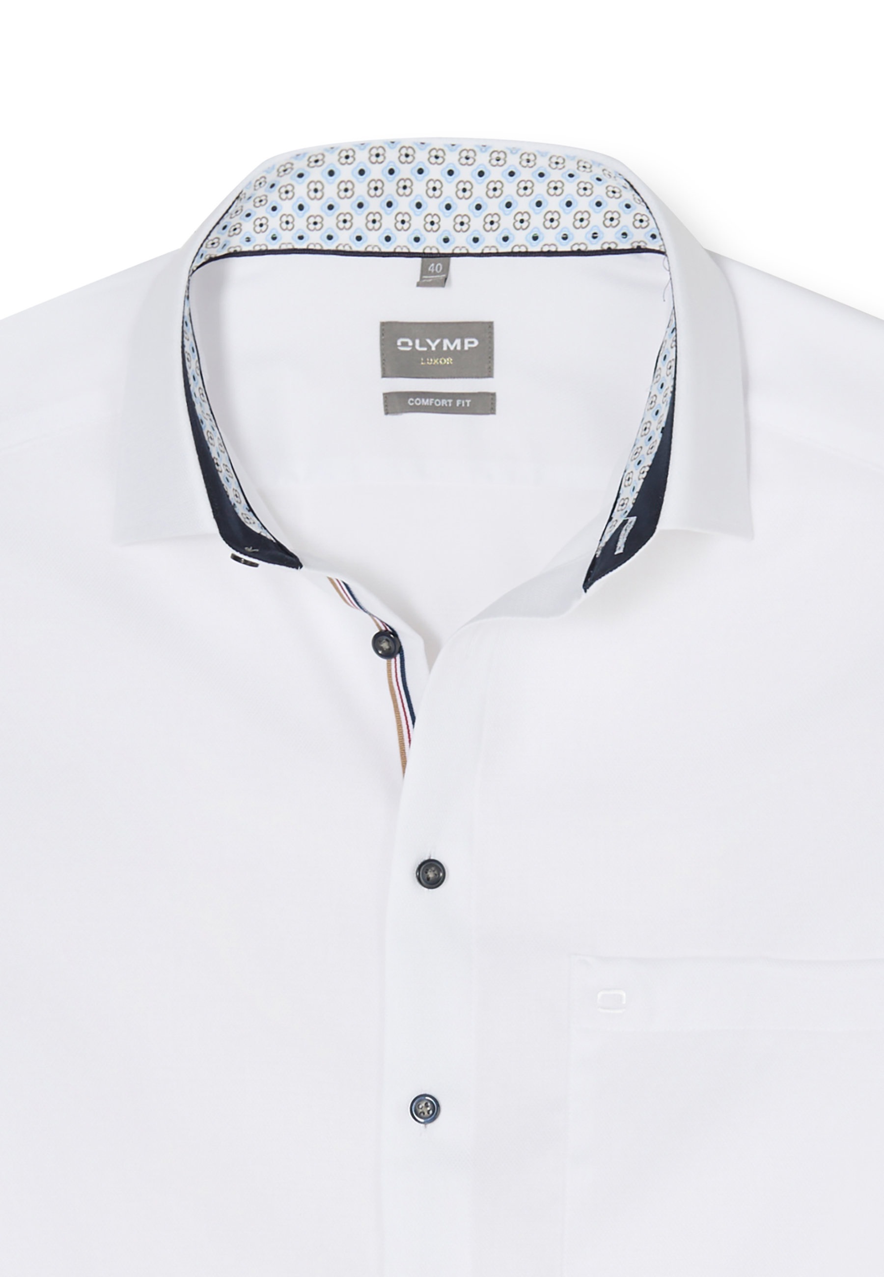 OLYMP Luxor Business Shirt White 43 8