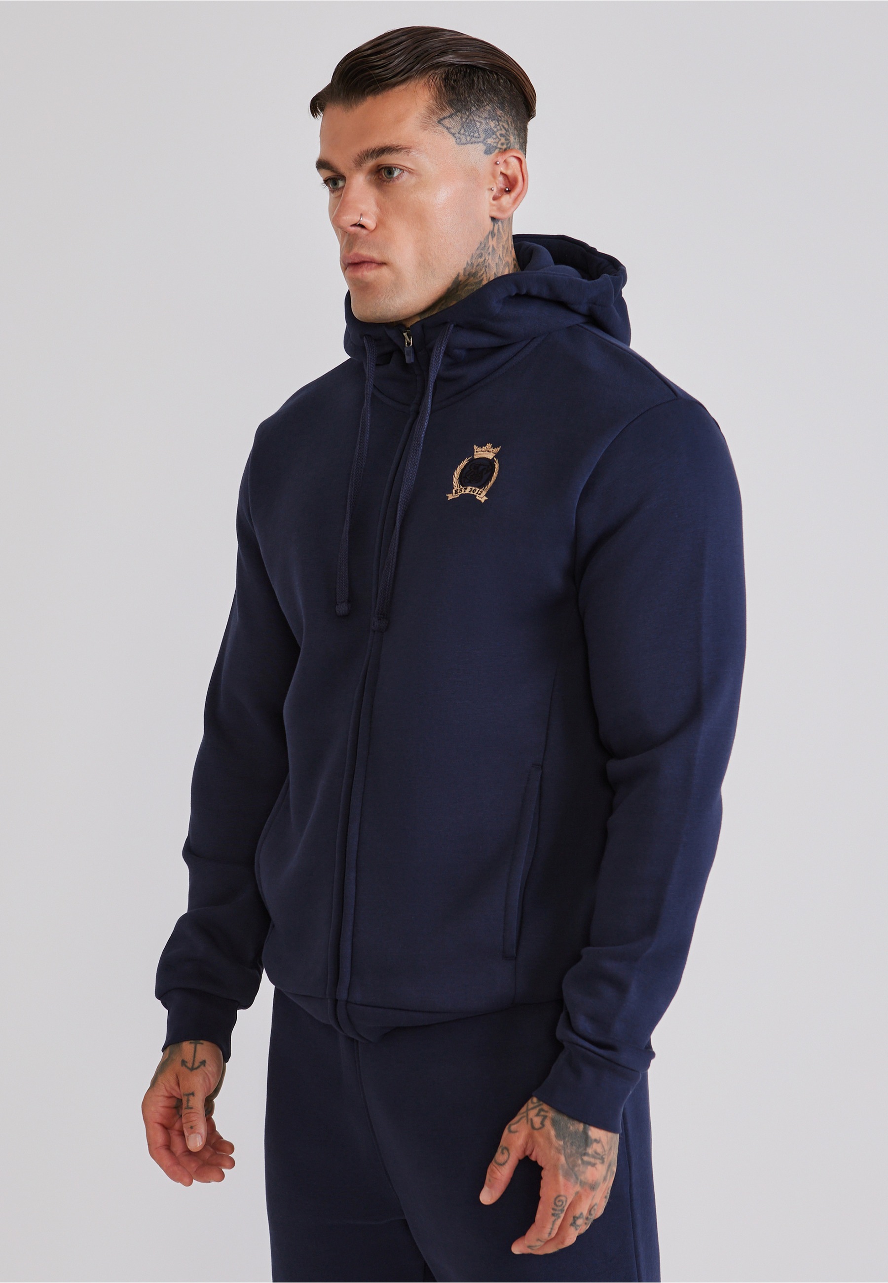 Siksilk Neopren-Hoodie »SikSilk Essentials Full Zip Hoodie« 1