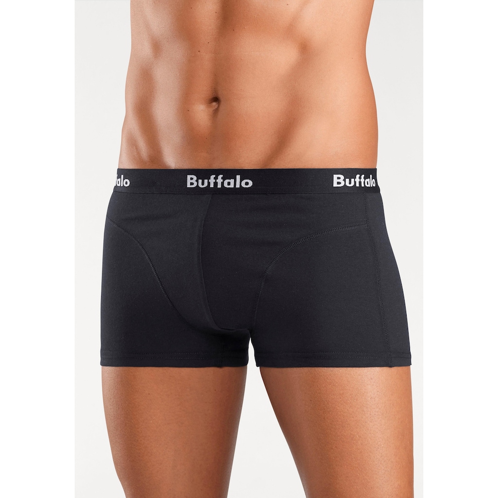 Buffalo Hipster, (Packung, 3 St.), mit Overlock-Nähten vorn