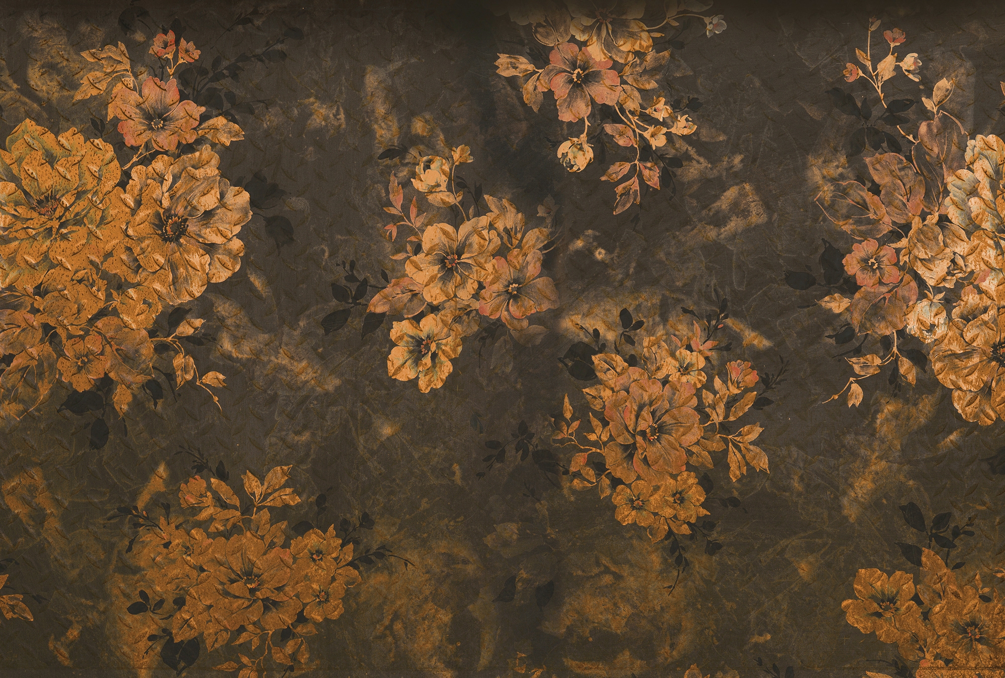 Architects Paper Fototapete "Atelier 47 Riffled Iron Flowers" floral glatt Vlies, Wand, Schräge, Decke