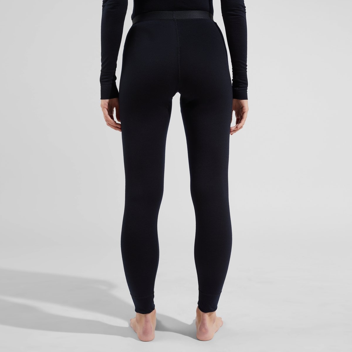 Odlo Funktionsunterhose »BL BOTTOM long-MERINO 200« für Wandern und Bergsteigen, schnelltrocknend, atmungsaktiv, aus Wolle