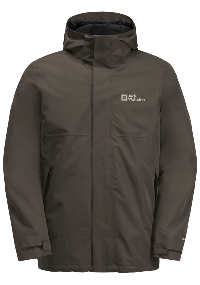 Jack Wolfskin 3-in-1-Funktionsjacke »LUNTAL 3IN1 JKT M«, mit Kapuze