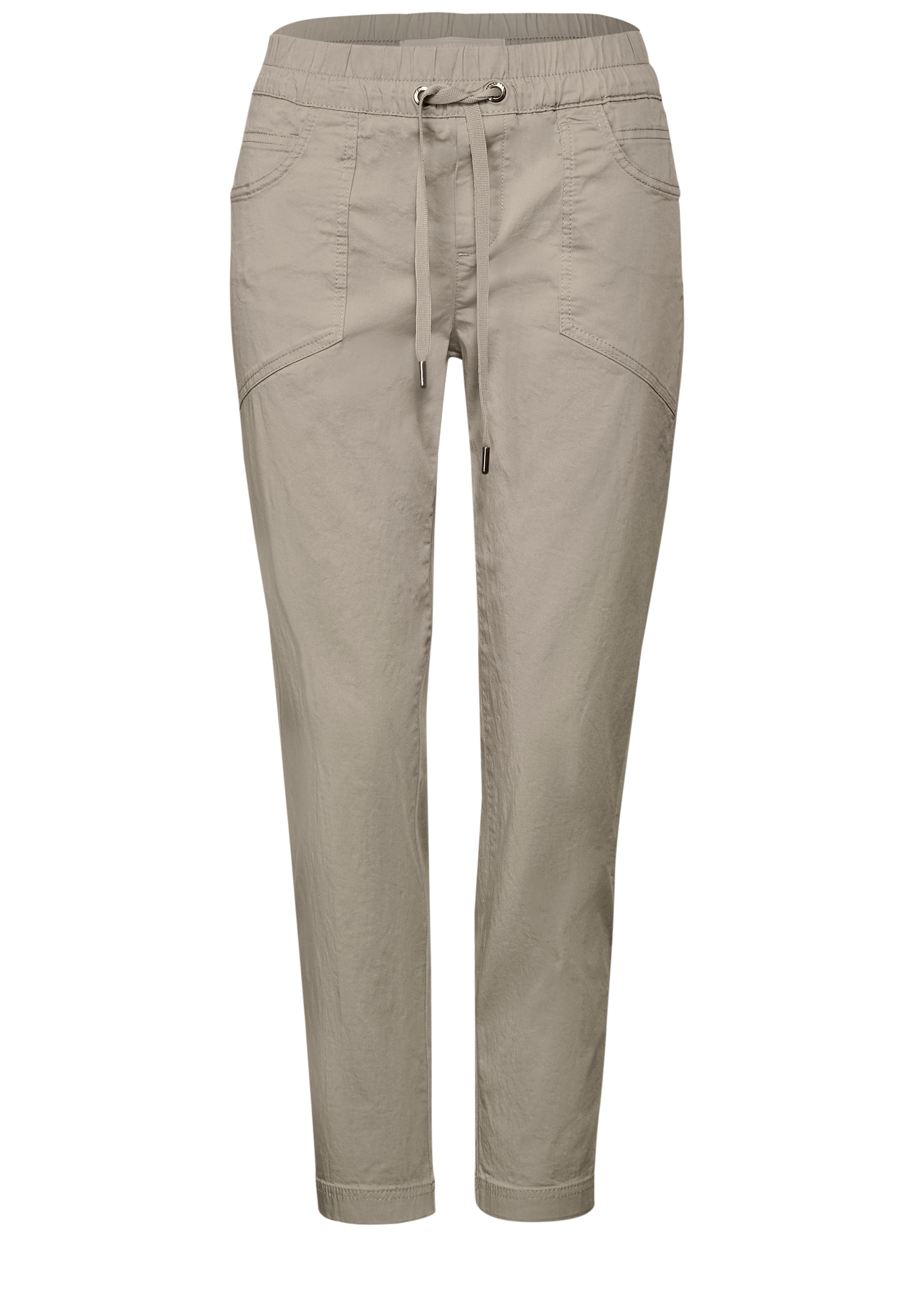 STREET ONE Röhrenhose, mit Elastikbund