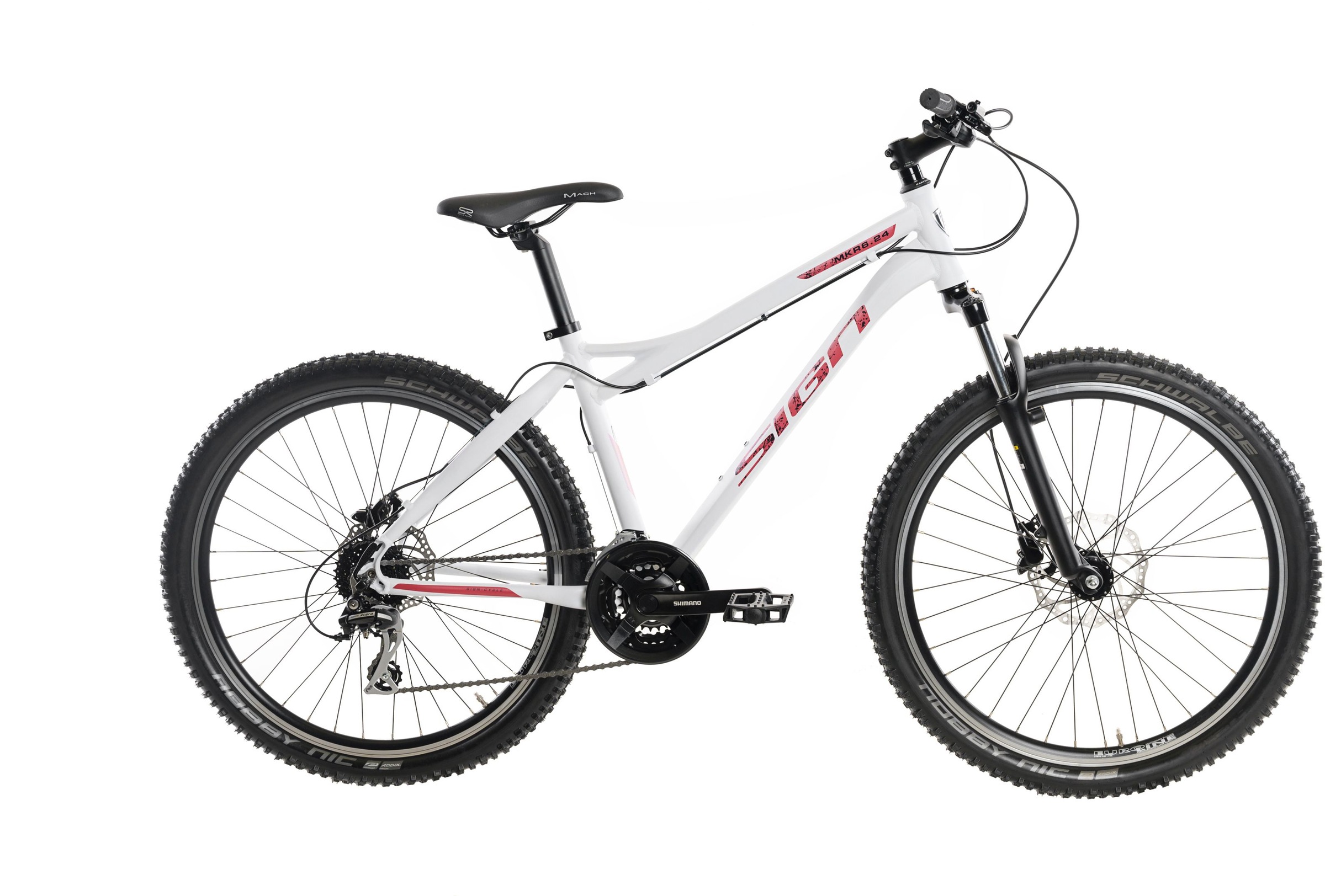 SIGN Mountainbike, 24 Gang, Shimano, ACERA RD-M360 Schaltwerk, für Damen und Herren