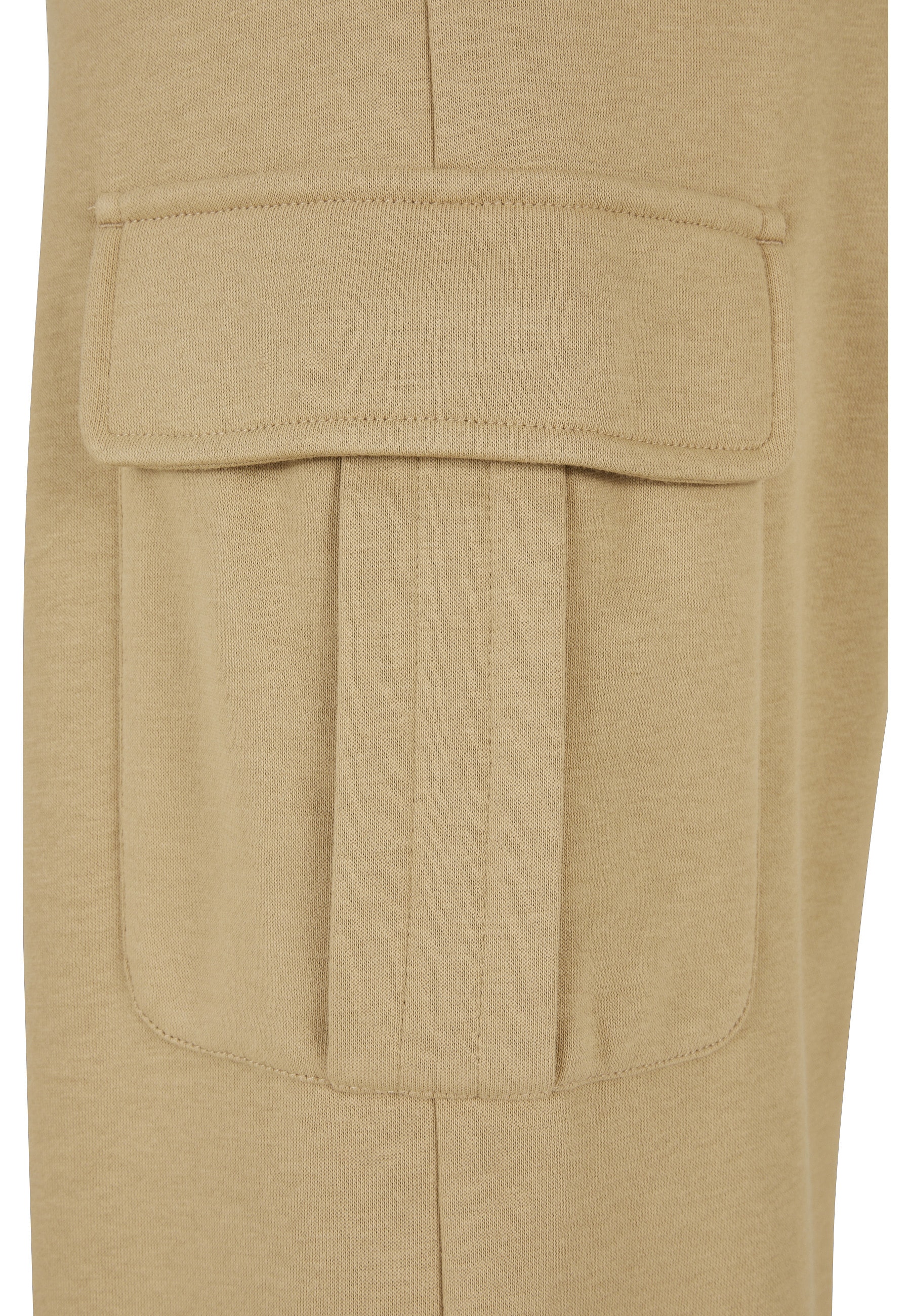 URBAN CLASSICS Cargohose »Urban Classics Damen Ladies Highwaist Wide Leg Cargo Terry Pants«