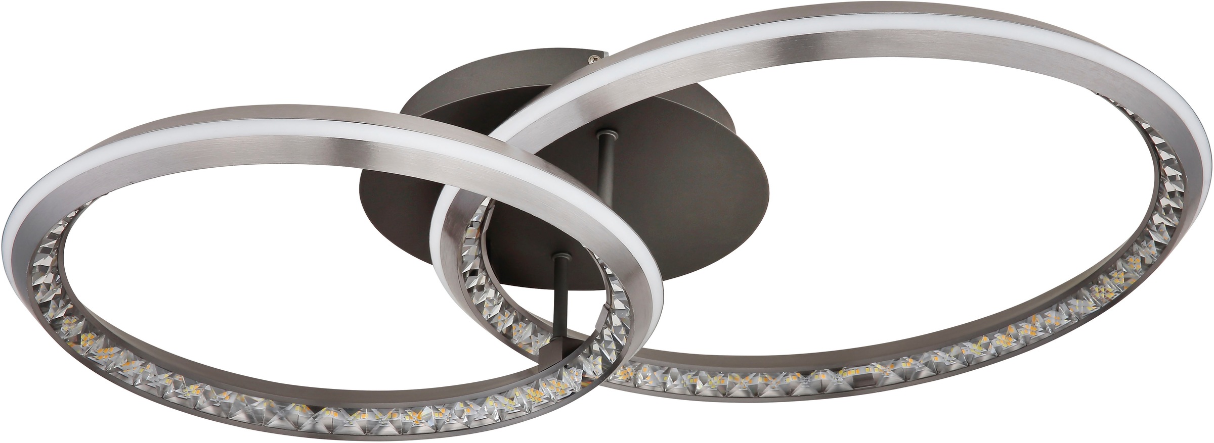 GLOBO LIGHTING Deckenleuchte »ALAINA« LED-Modul 1 Stk. warmweiß - kaltweiß Deckenlampe Wohnzimmer-Leuchte Schlafzimmer-Leuchte Flur Küche