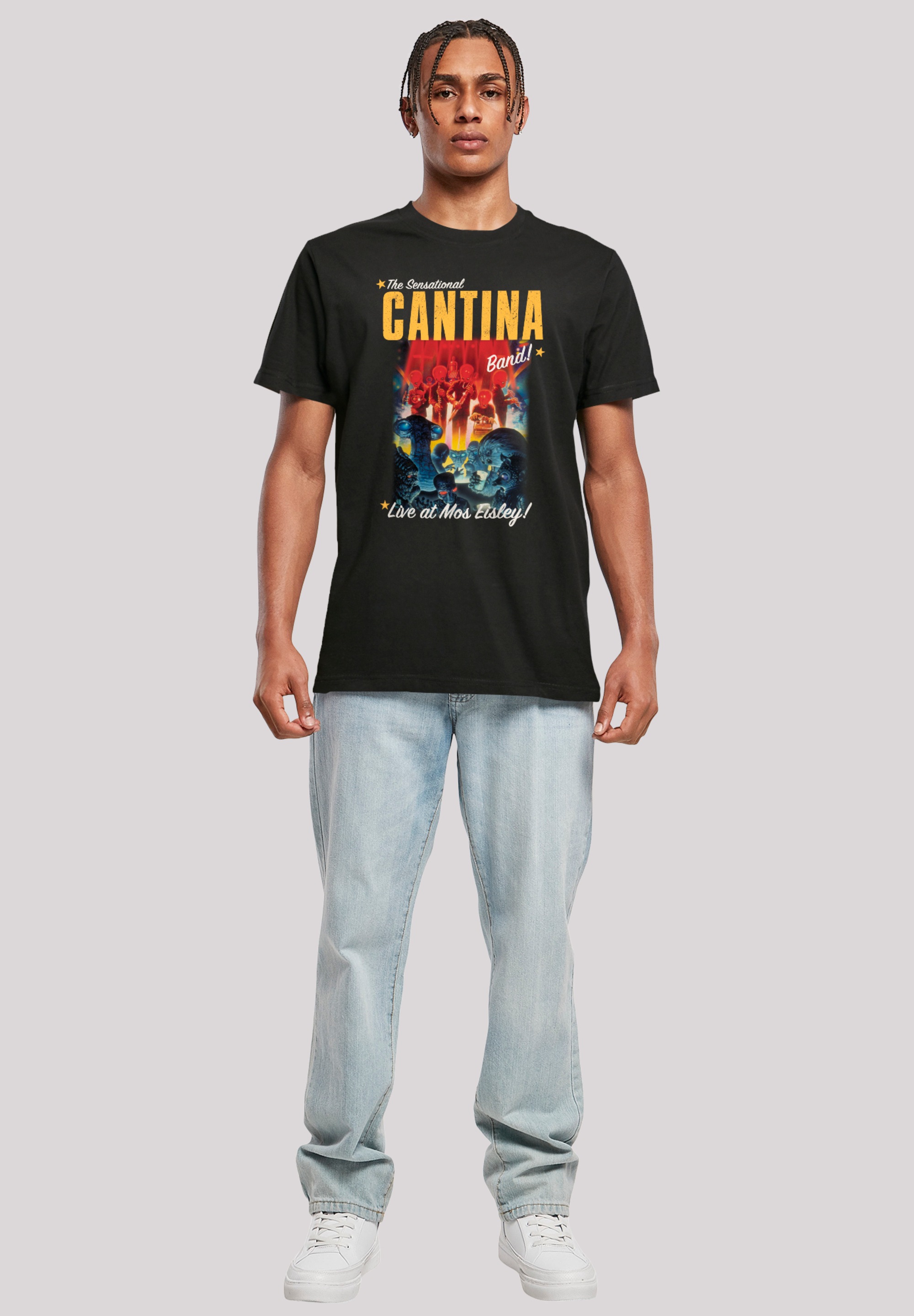 F4NT4STIC T-Shirt »Star Wars Cantina Band«, Premium Qualität