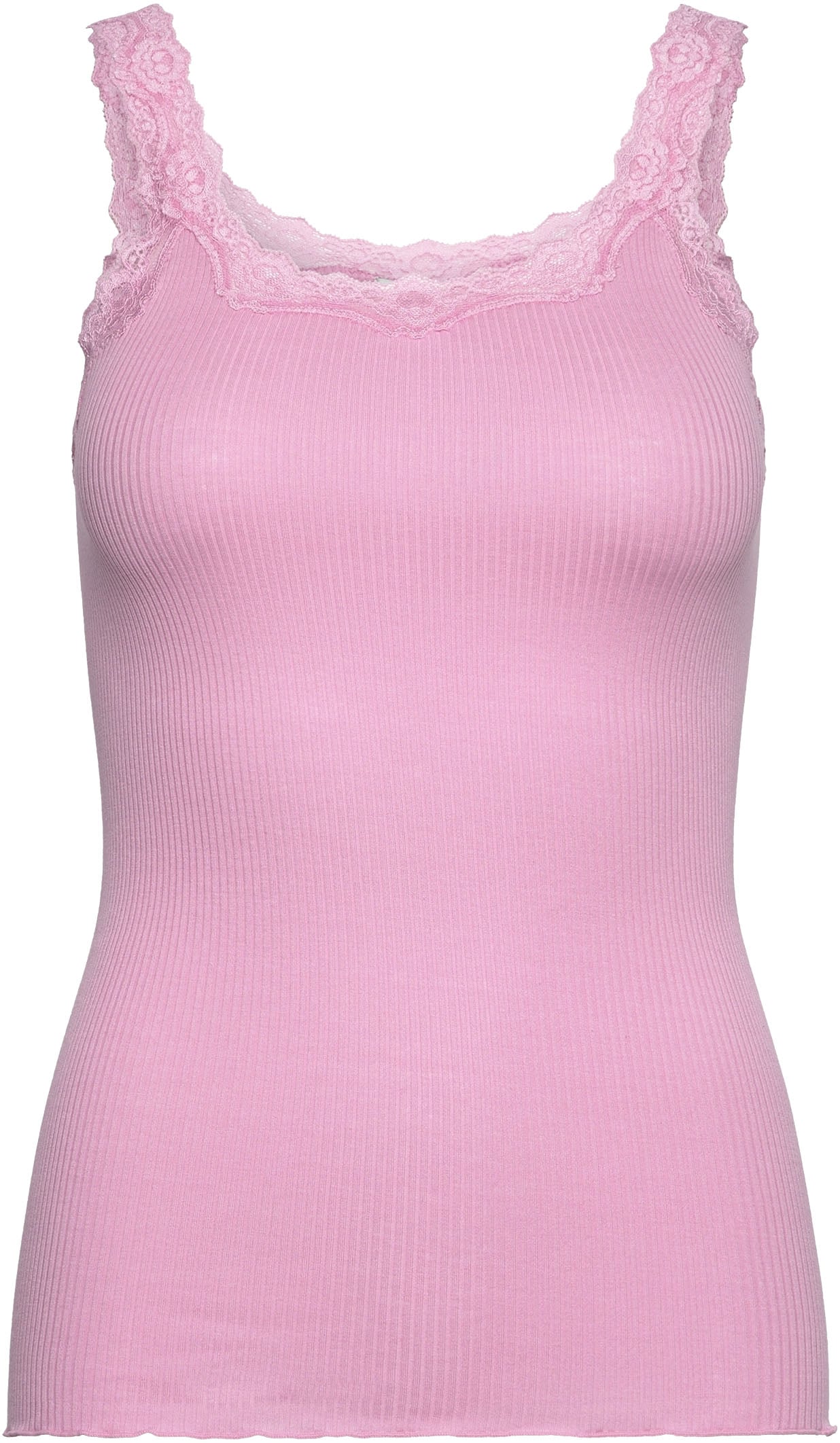 rosemunde Spitzentop "Babette Silk Top" umgedrehter Vintage-Spitzenbesatz, günstig online kaufen