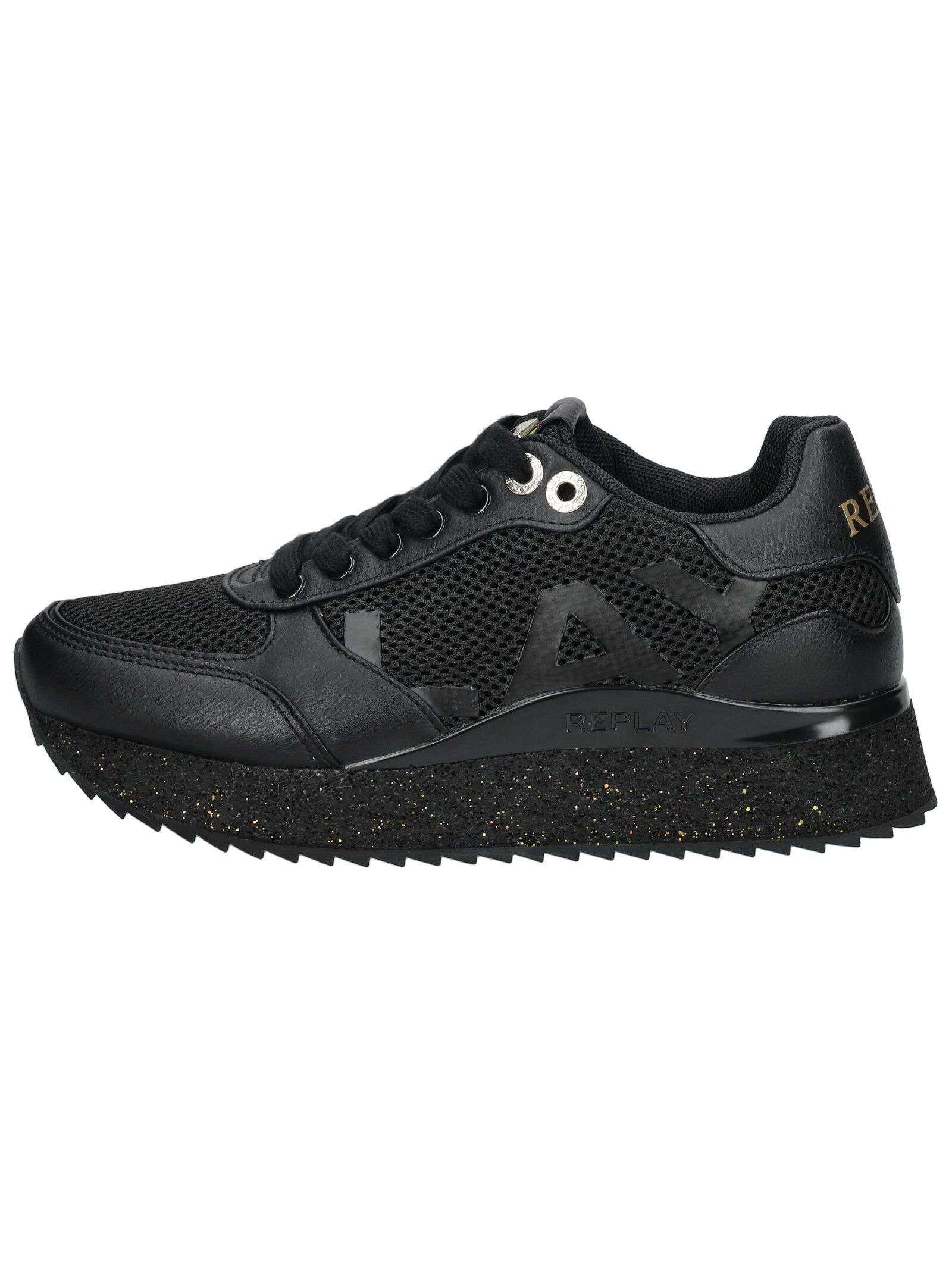 Replay Plateausneaker »Replay Sneaker Lederimitat/Textil«