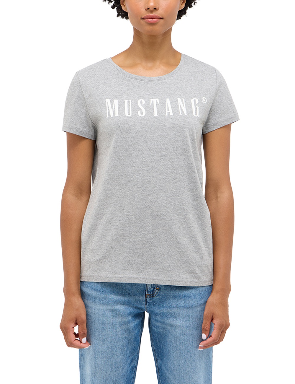 MUSTANG Kurzarmshirt "Damen Style Alma" günstig online kaufen