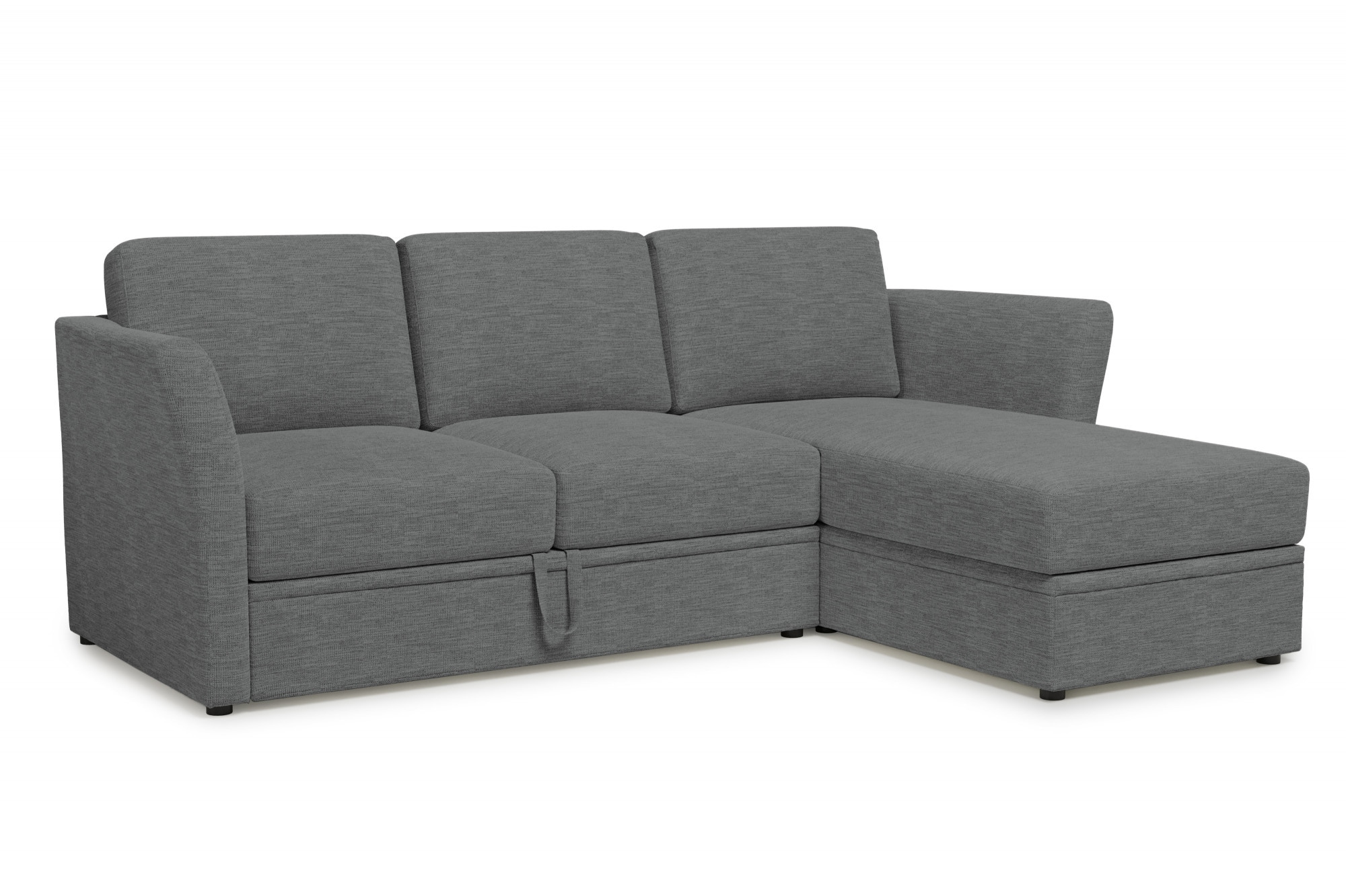 Home affaire Ecksofa »Lavars, L-Form, Schlafsofa«, mit Bettfunktion und Stauraum, in zwei verschiedenen Bezugsqualitäten