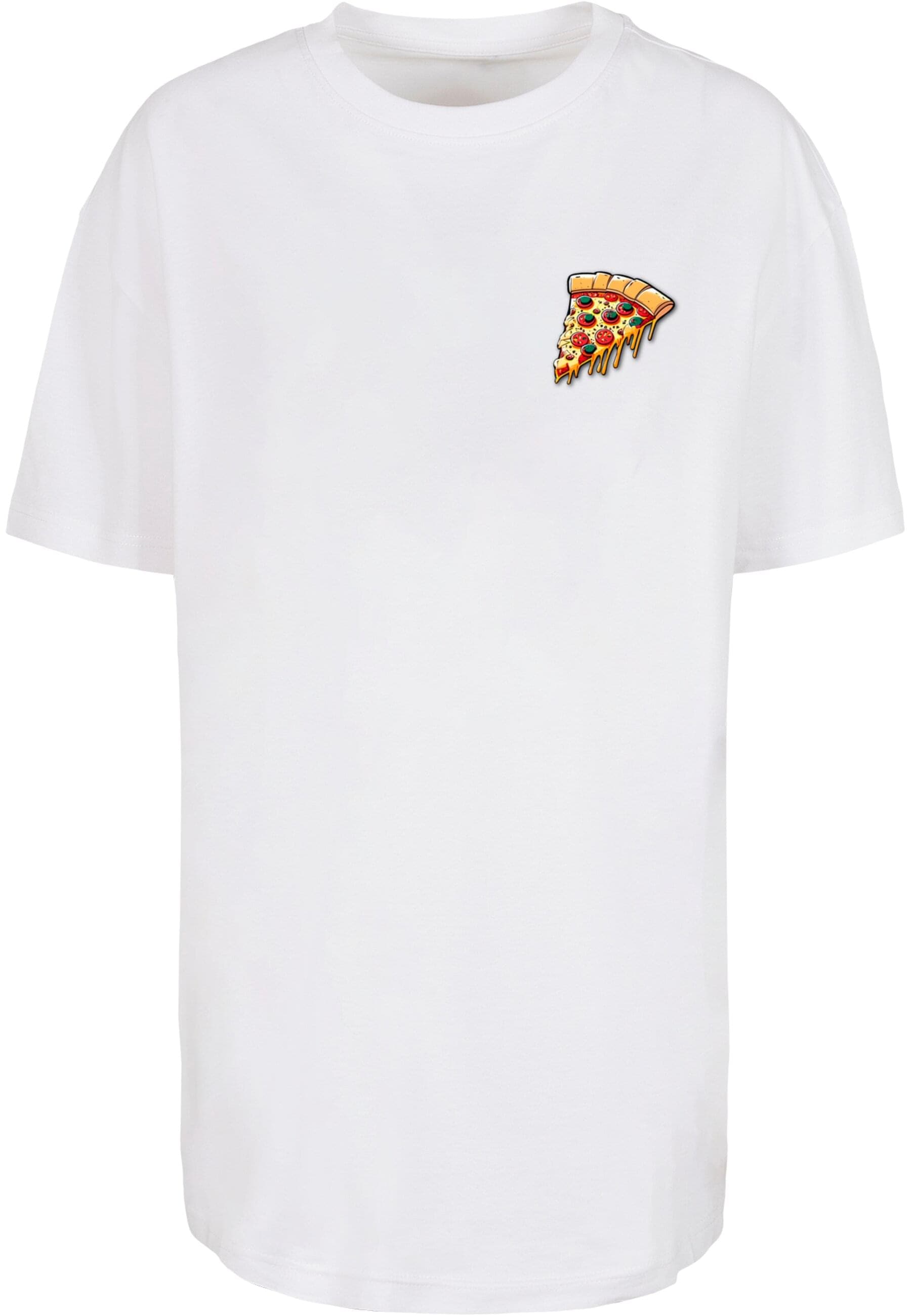 Merchcode T-Shirt "Merchcode Damen Ladies Pizza Comic Boyfriend Tee" günstig online kaufen