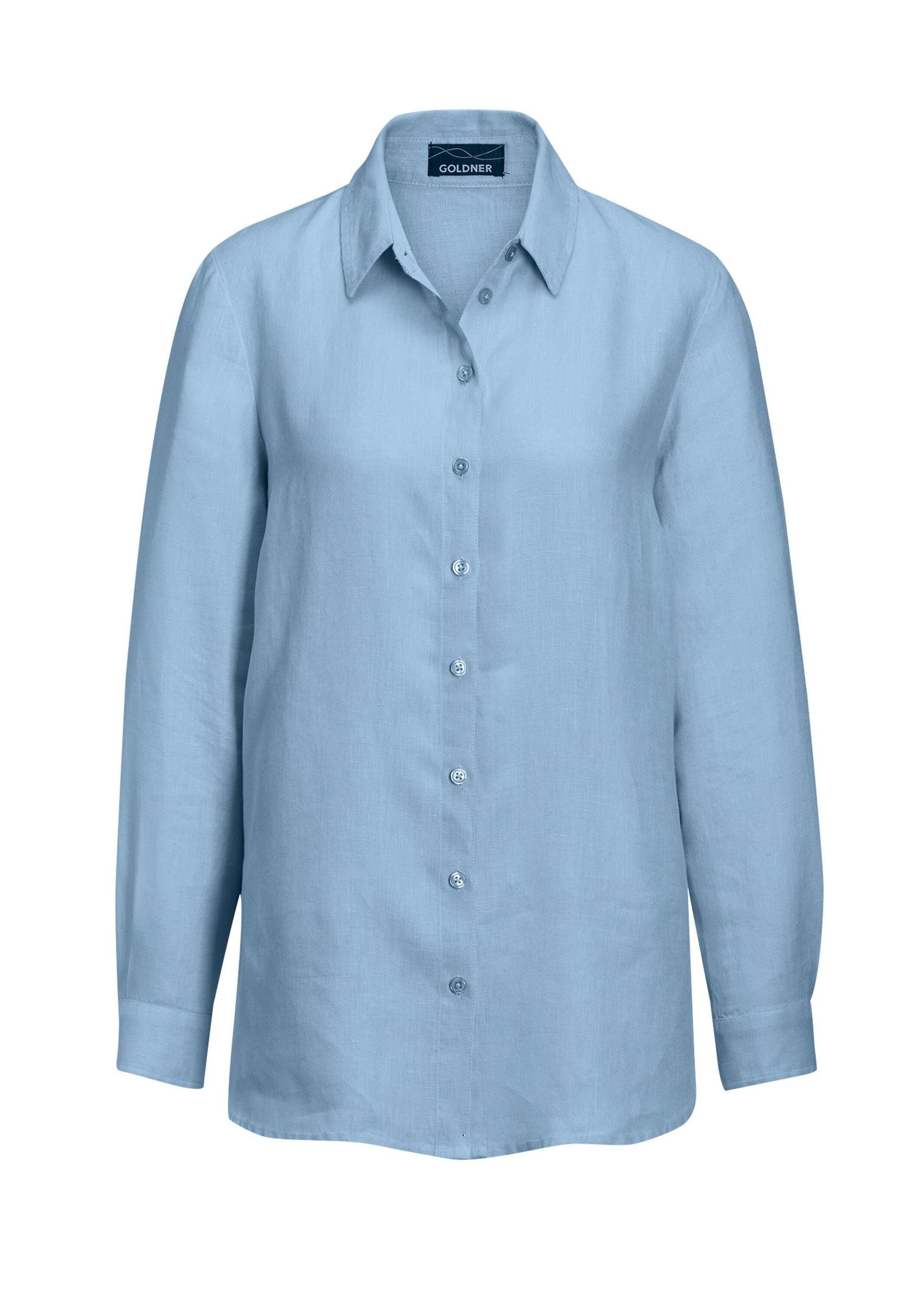 GOLDNER Langarmbluse "Bequeme Damen Businessbluse" günstig online kaufen