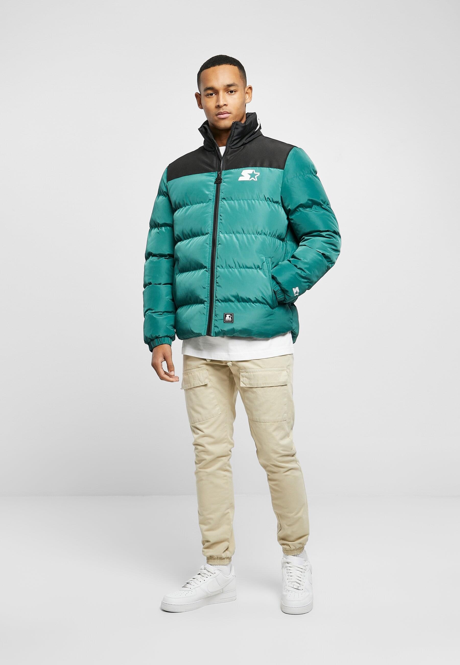 Starter Black Label Winterjacke »Starter Black Label Herren Starter Logo Puffer Jacket«, (1 St.), ohne Kapuze