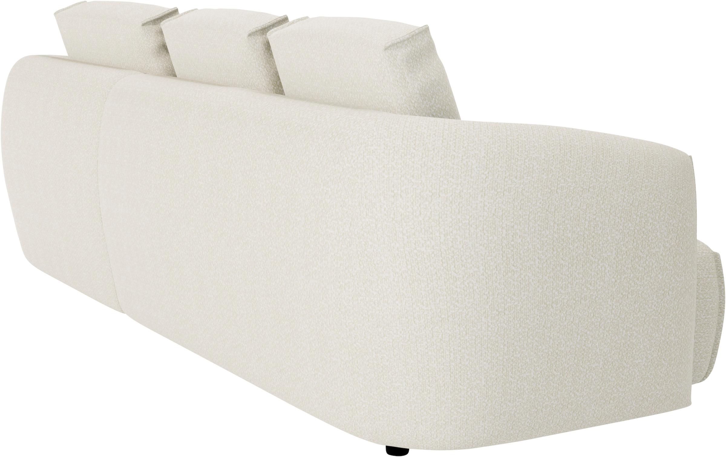 Guido Maria Kretschmer Home&Living Ecksofa »Shawn Designsofa mit elegant geschwungen Armlehnen, L-Form«, bequem, organischer Form, mit hochwertigem Bezug