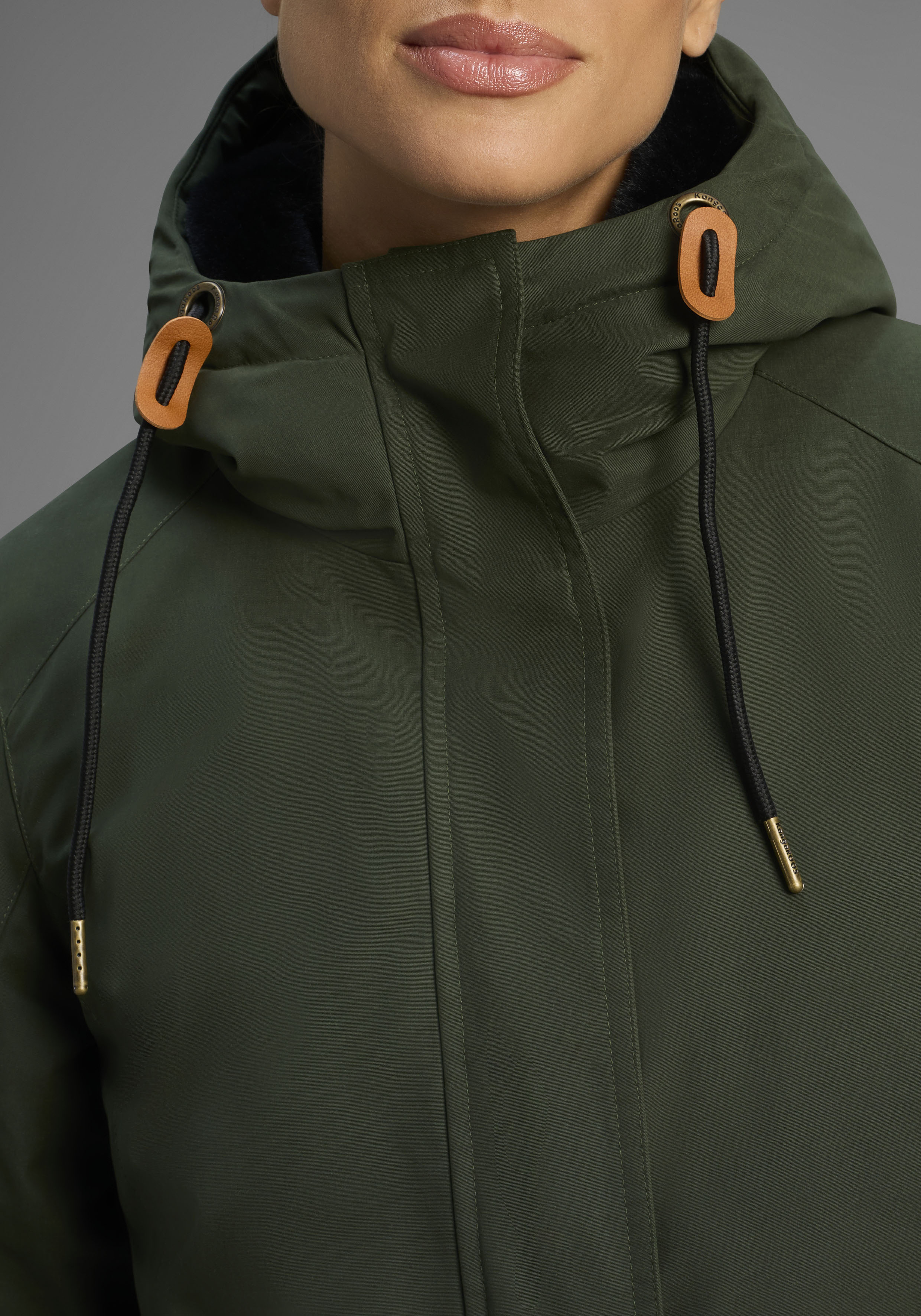 Thumbnail - KangaROOS Parka mit Teddy Fellimitat gefüttert, Winterjacke